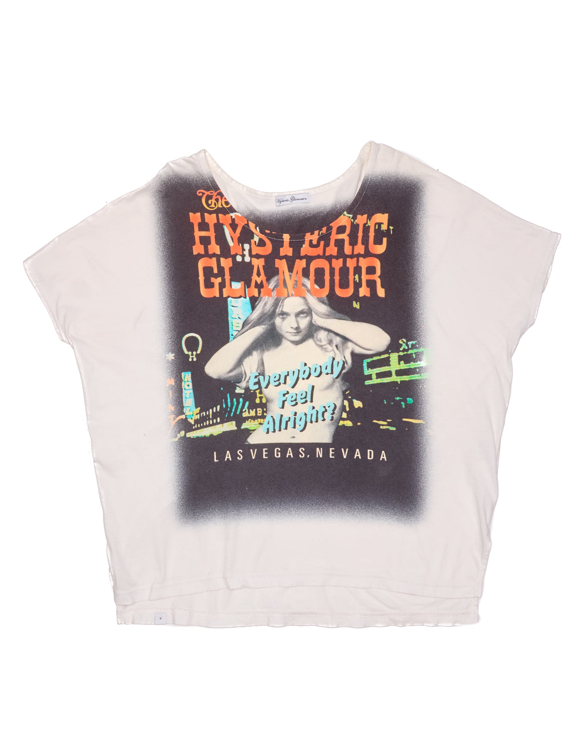 Hysteric Glamour Las Vegas Graphic T-shirt