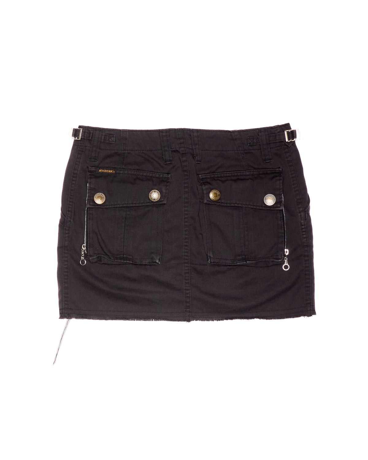 Late 90s Hysteric Glamour Grey Cargo Mini Skirt