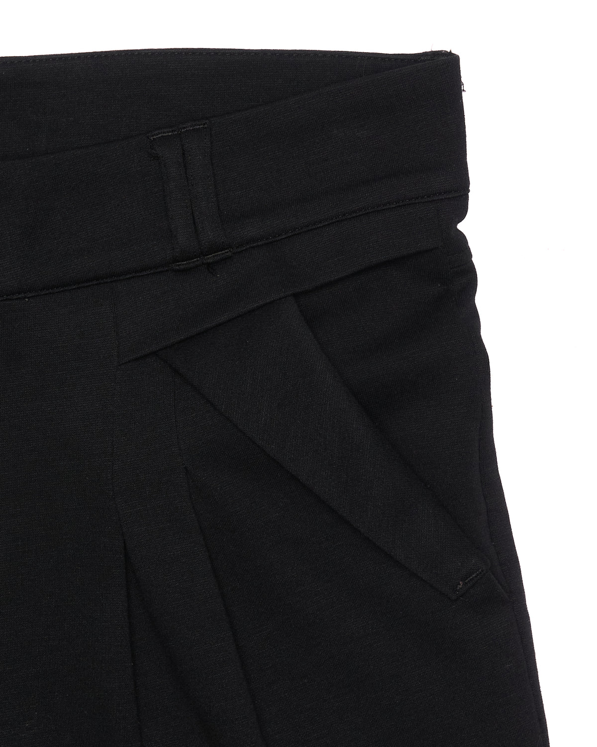 Hysteric Glamour Black Pleated Jersey Pants