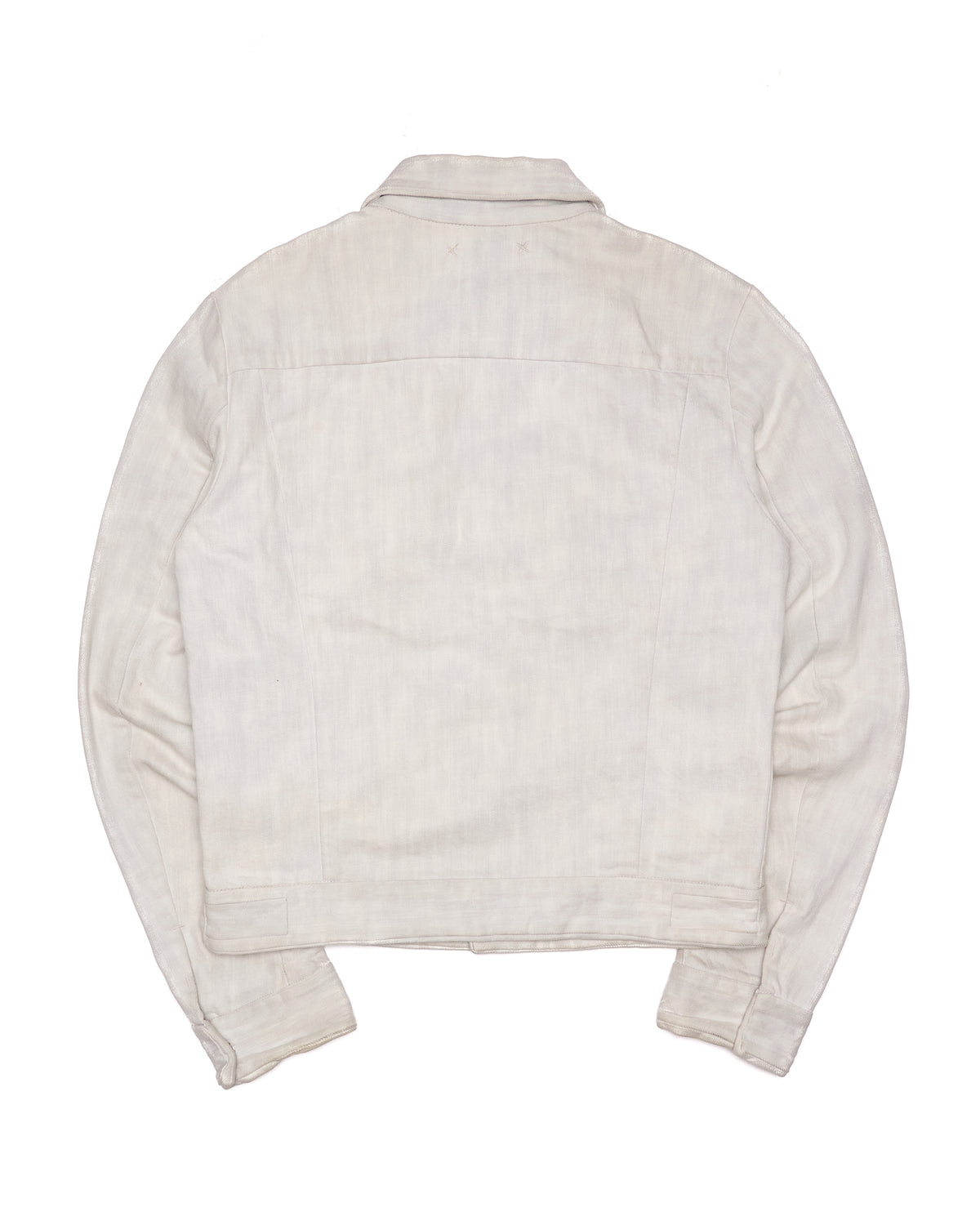 F/W06 Mihara Yasuhiro White Denim Trucker Jacket