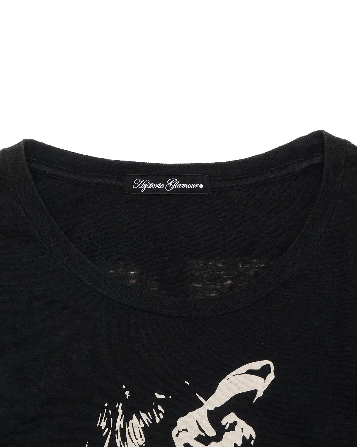 Hysteric Glamour "V.I.P. Club" Black Graphic Long-Sleeve
