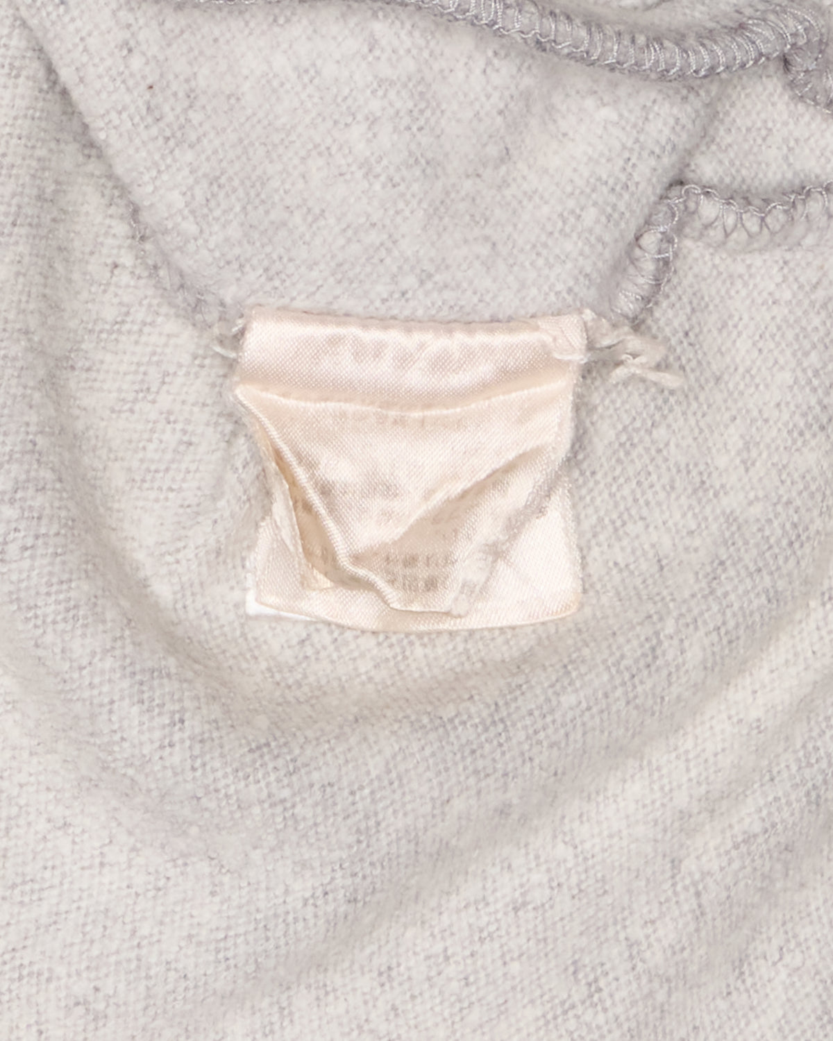 00s Hysteric Glamour "Devil's Night" Grey Graphic Zip-Up Sweater