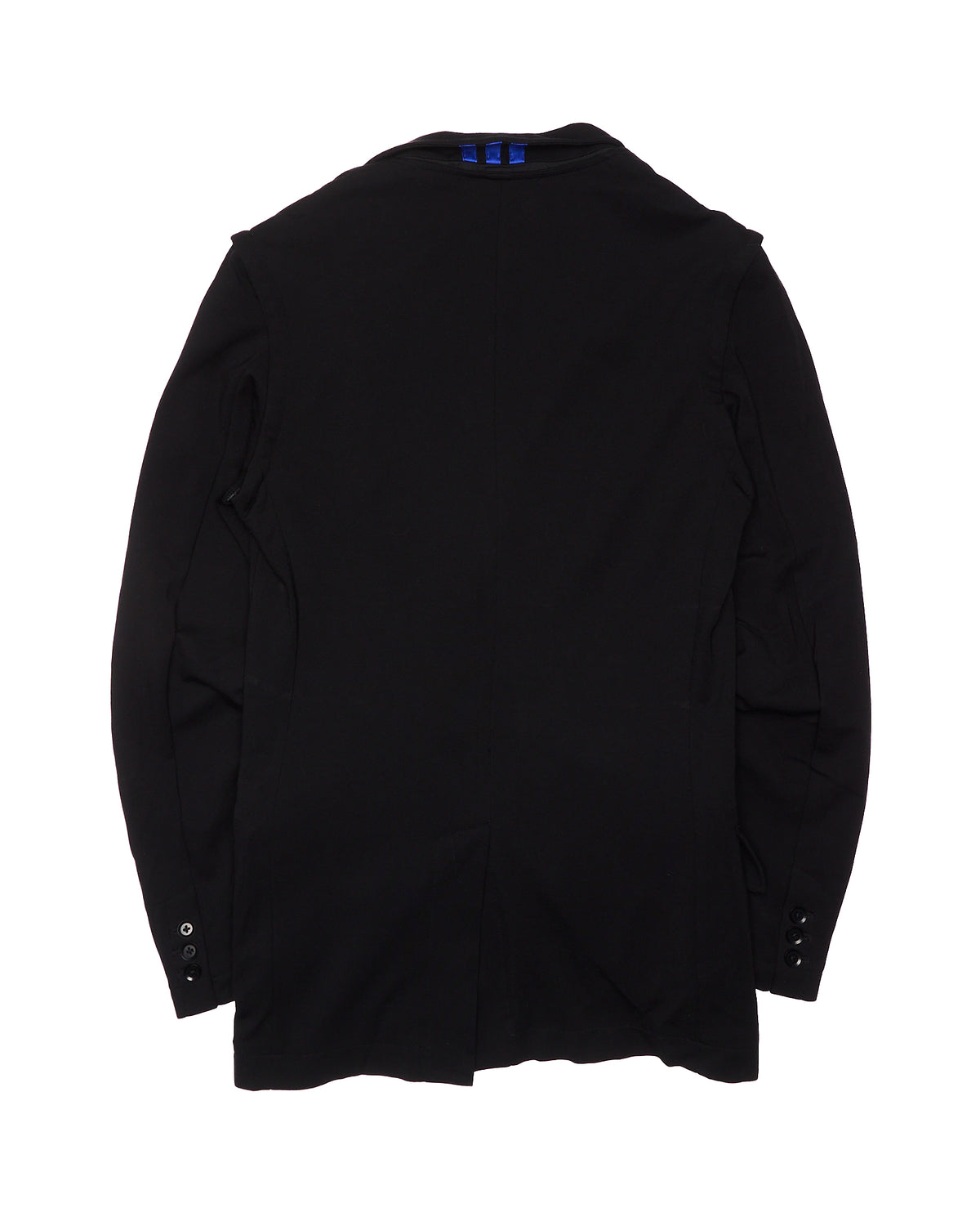 Y-3 by Yohji Yamamoto Black Convertible-Zip Blazer
