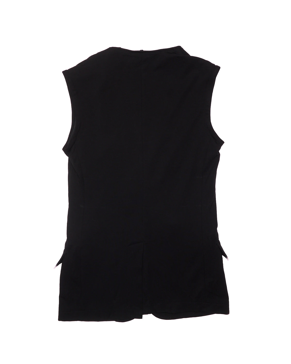 Y-3 by Yohji Yamamoto Black Convertible-Zip Blazer