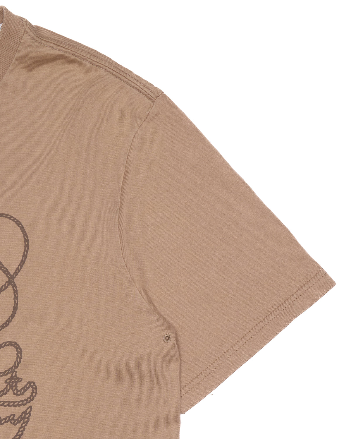 S/S07 Number (N)ine "ABOUT A BOY" Cowboy Lasso Brown Graphic Tee