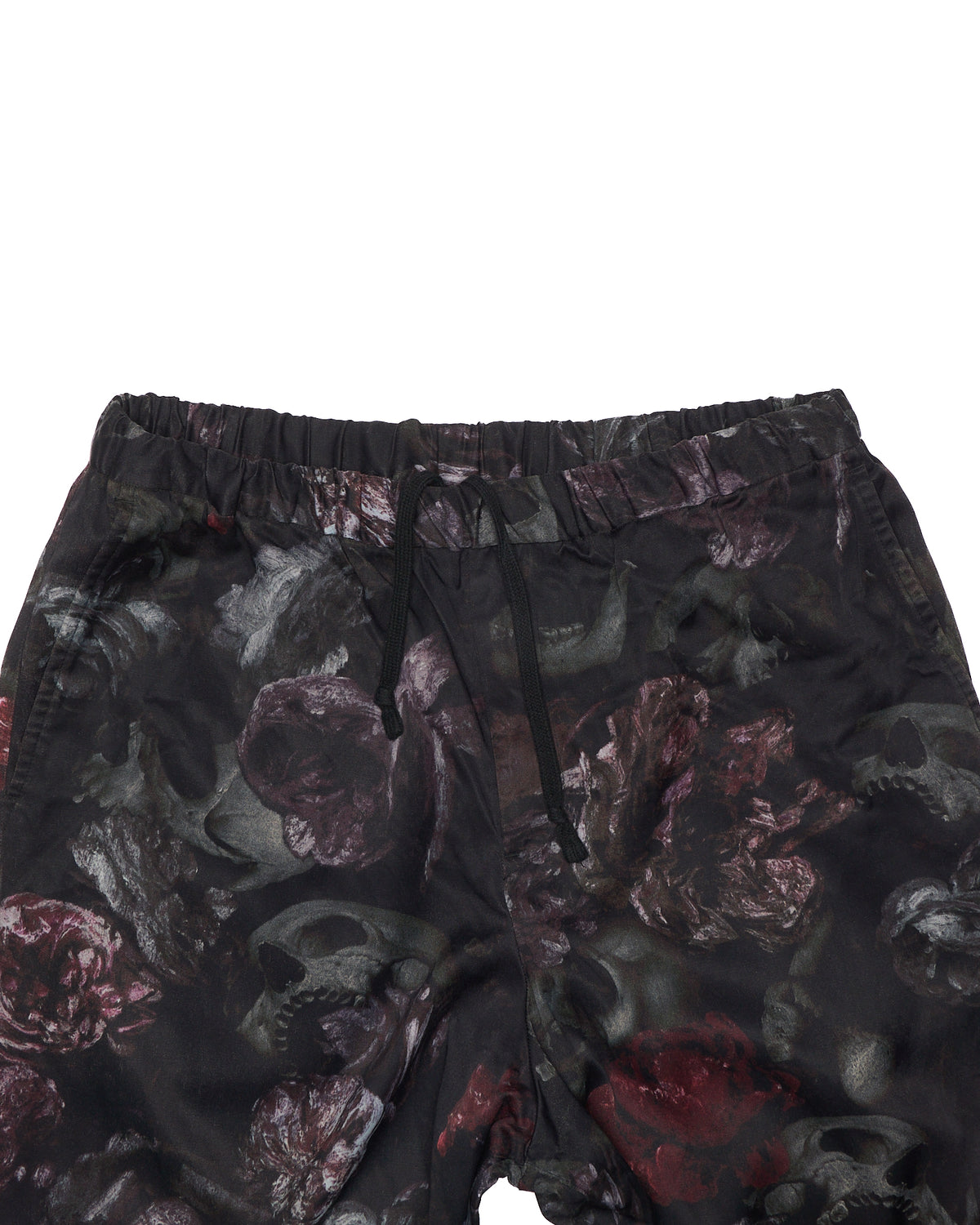 A/W20 Lad Musician Flower & Skull Print Inkjet Wide Pant