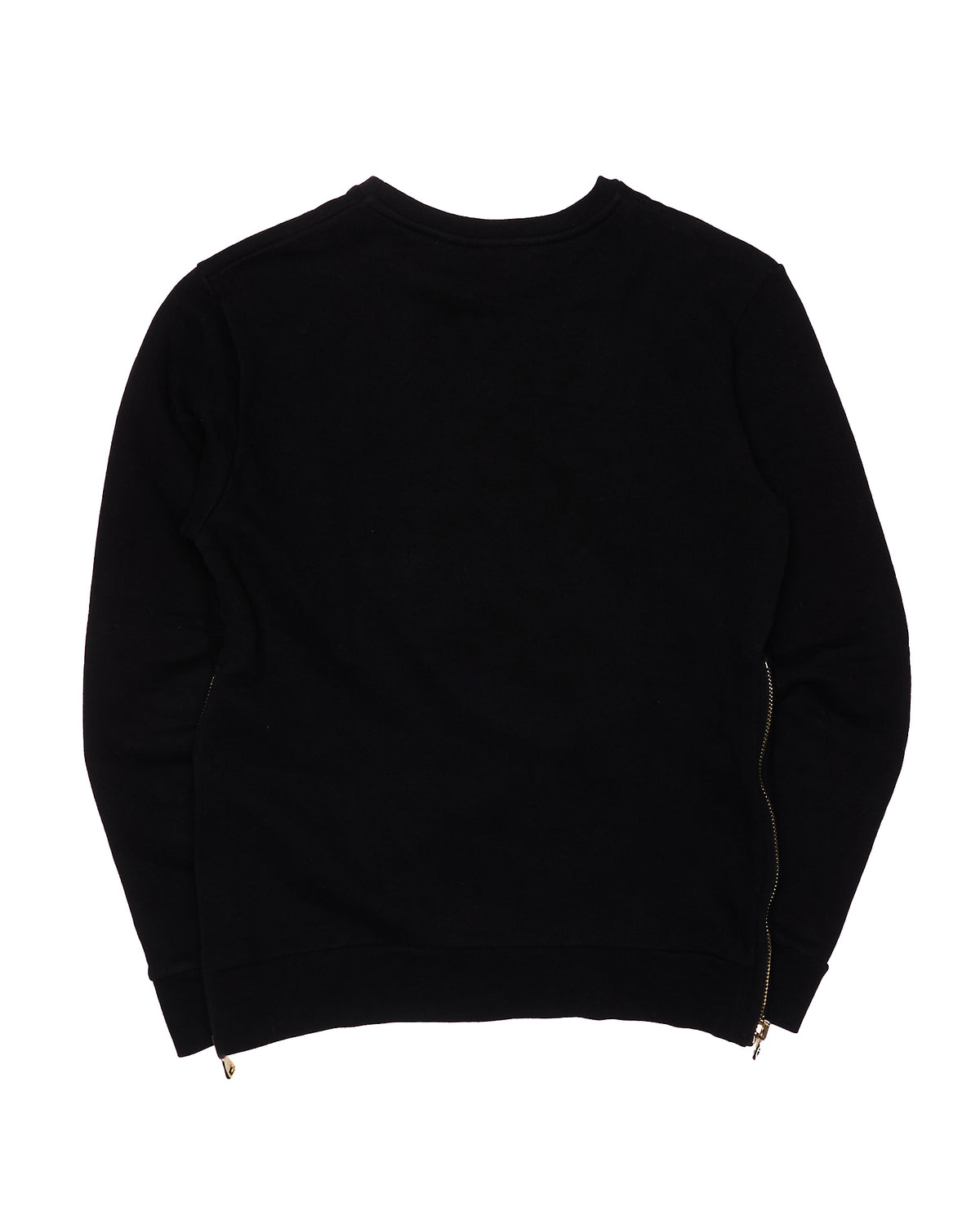 A/W17 Balmain Black Panther & Snake Print Zip Sweatshirt