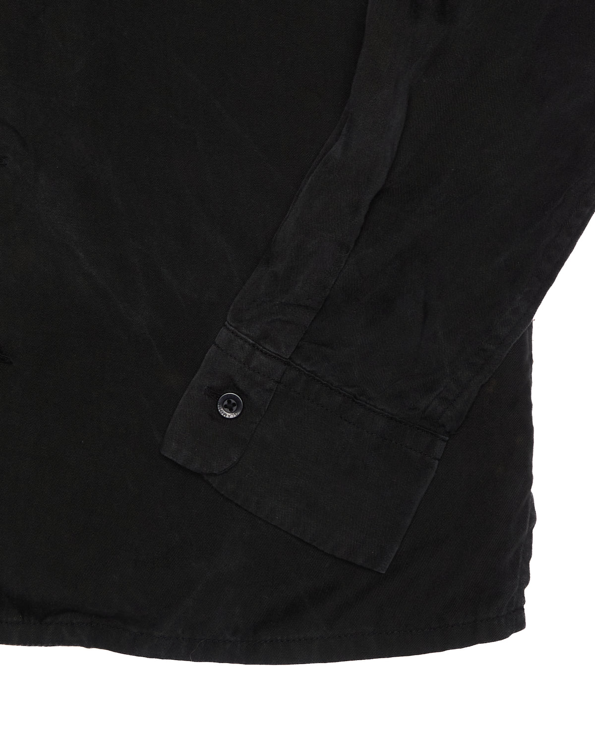 Early 00s Hysteric Glamour “Rock Billy Boogie” Black Loop-Collar Button Up Shirt