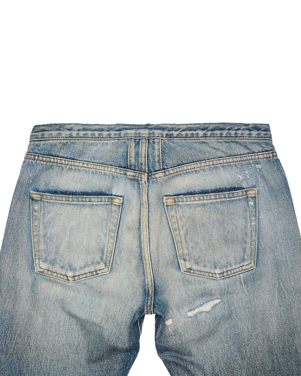 S/S16 Saint Laurent Paris Wash-Processed Skinny Jeans