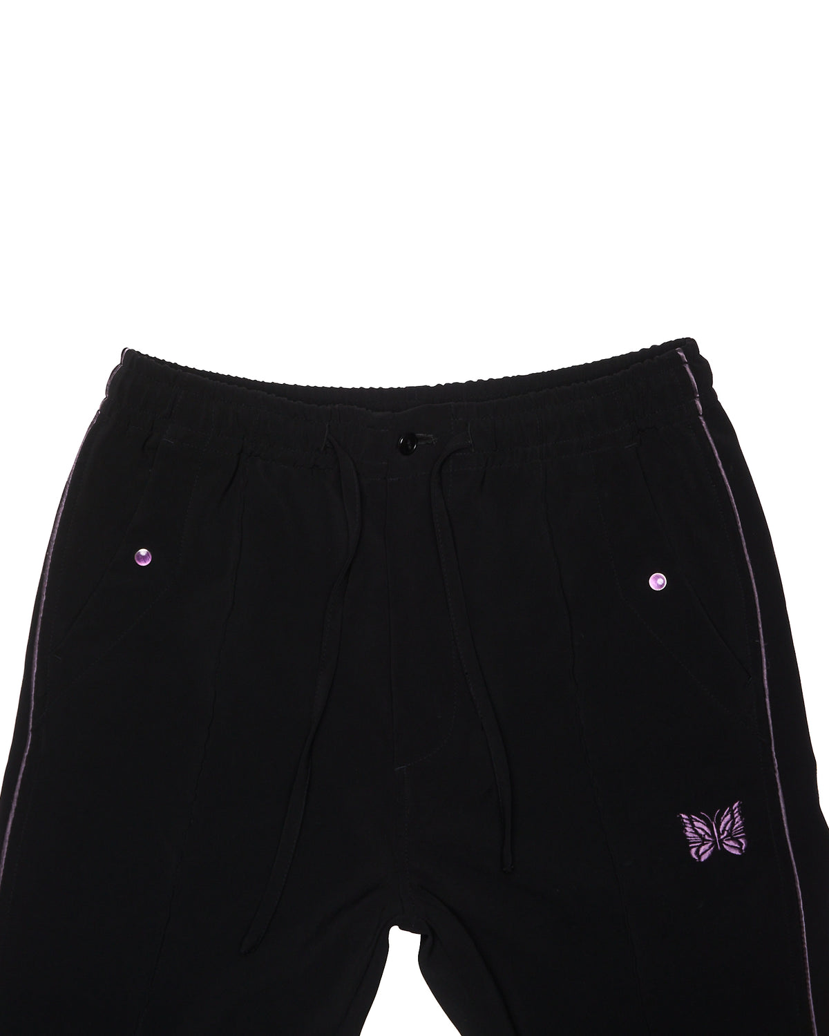 F/W20 Needles Piping Cowboy Black/Purple Flared Pants