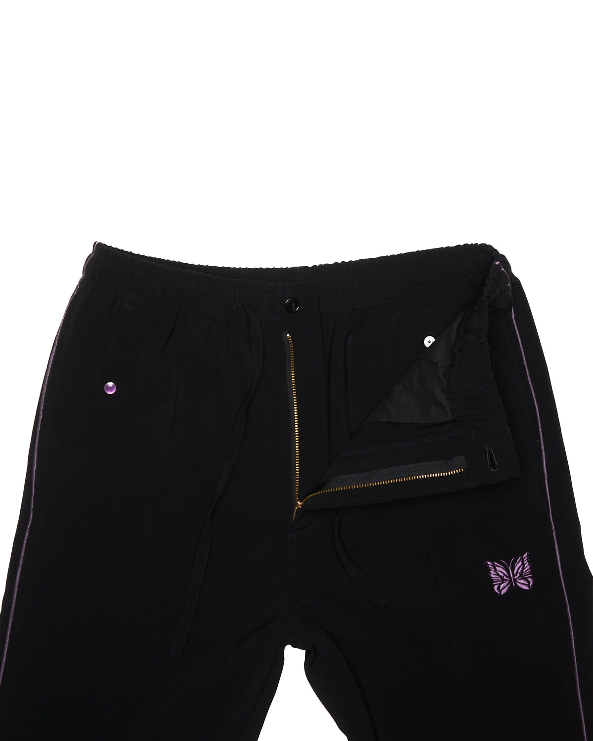 F/W20 Needles Piping Cowboy Black/Purple Flared Pants