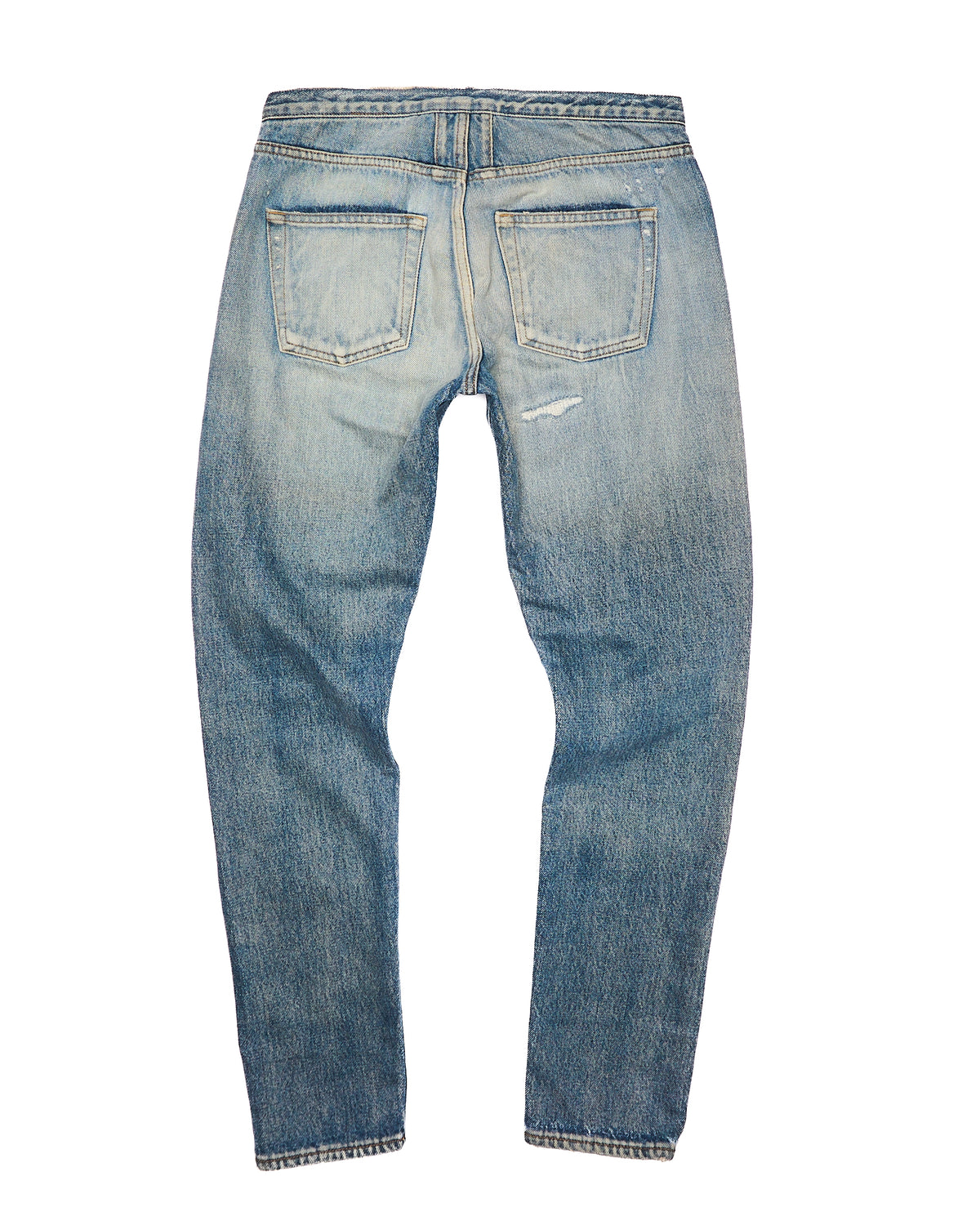 S/S16 Saint Laurent Paris Wash-Processed Skinny Jeans