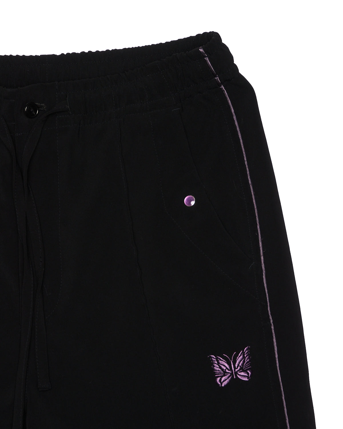 F/W20 Needles Piping Cowboy Black/Purple Flared Pants
