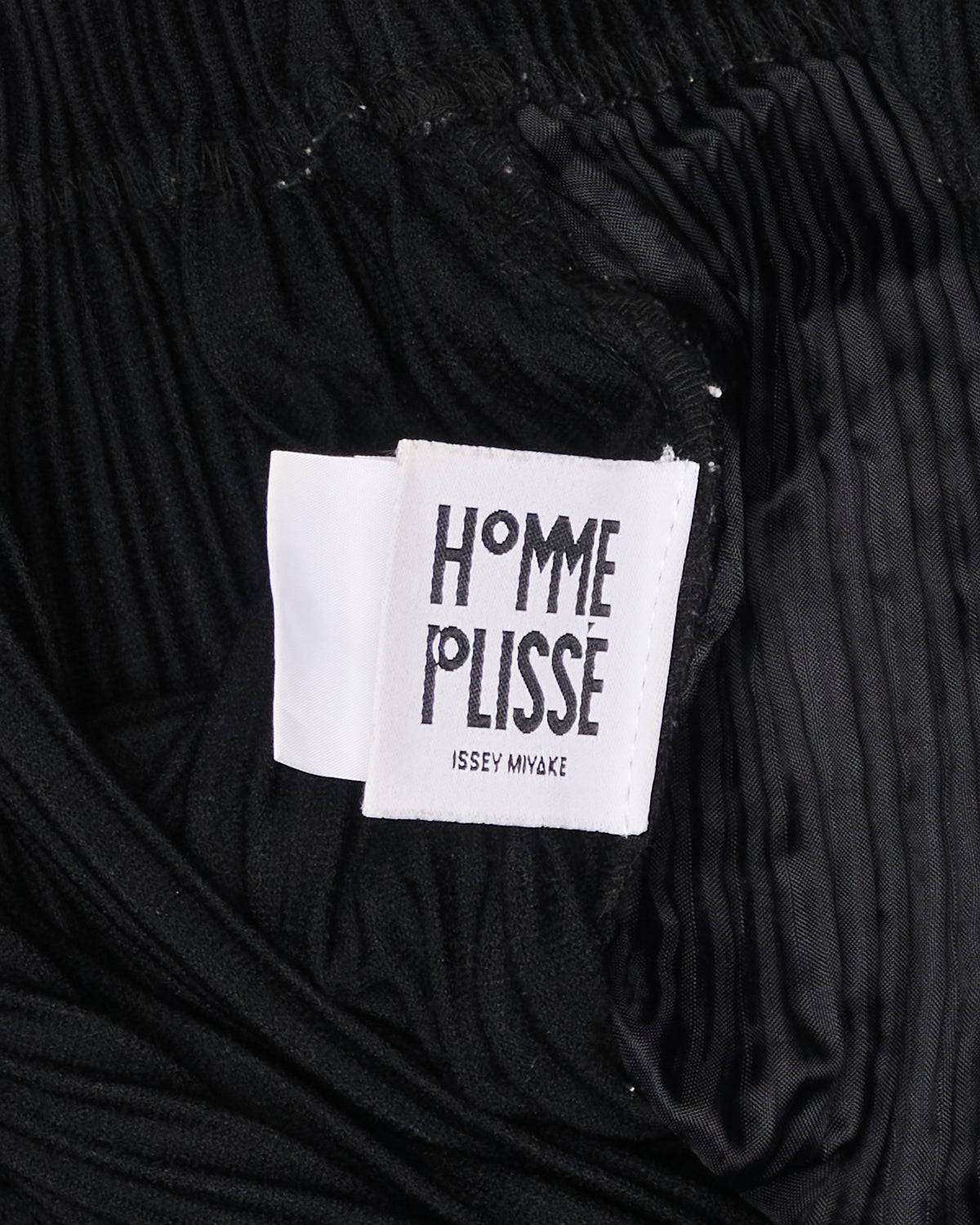 F/W16 Issey Miyake Homme Plisse Drop Crotch Black Pant