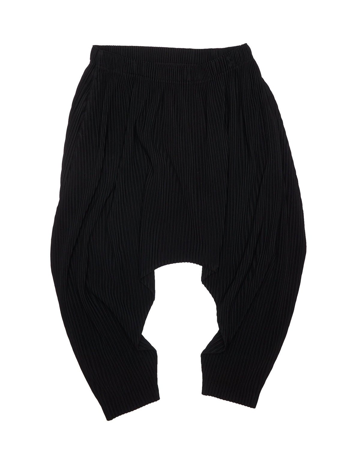 F/W16 Issey Miyake Homme Plisse Drop Crotch Black Pant