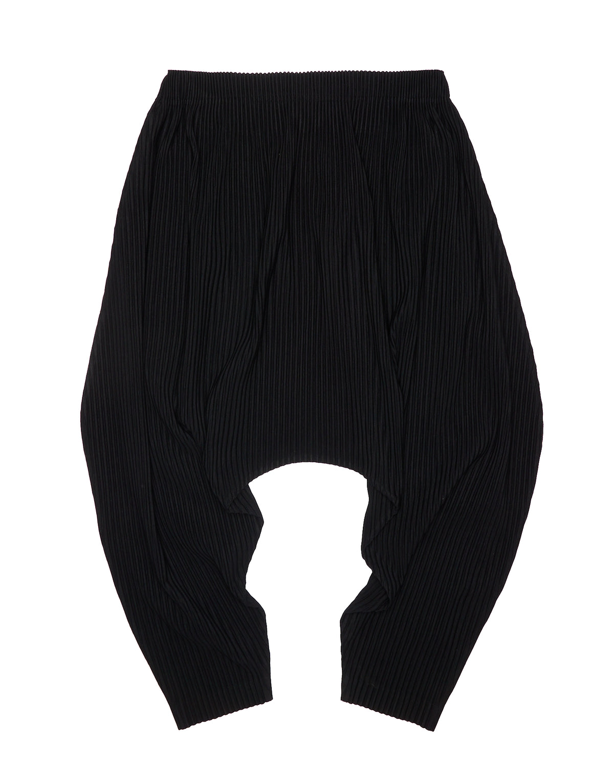 F/W16 Issey Miyake Homme Plisse Drop Crotch Black Pant