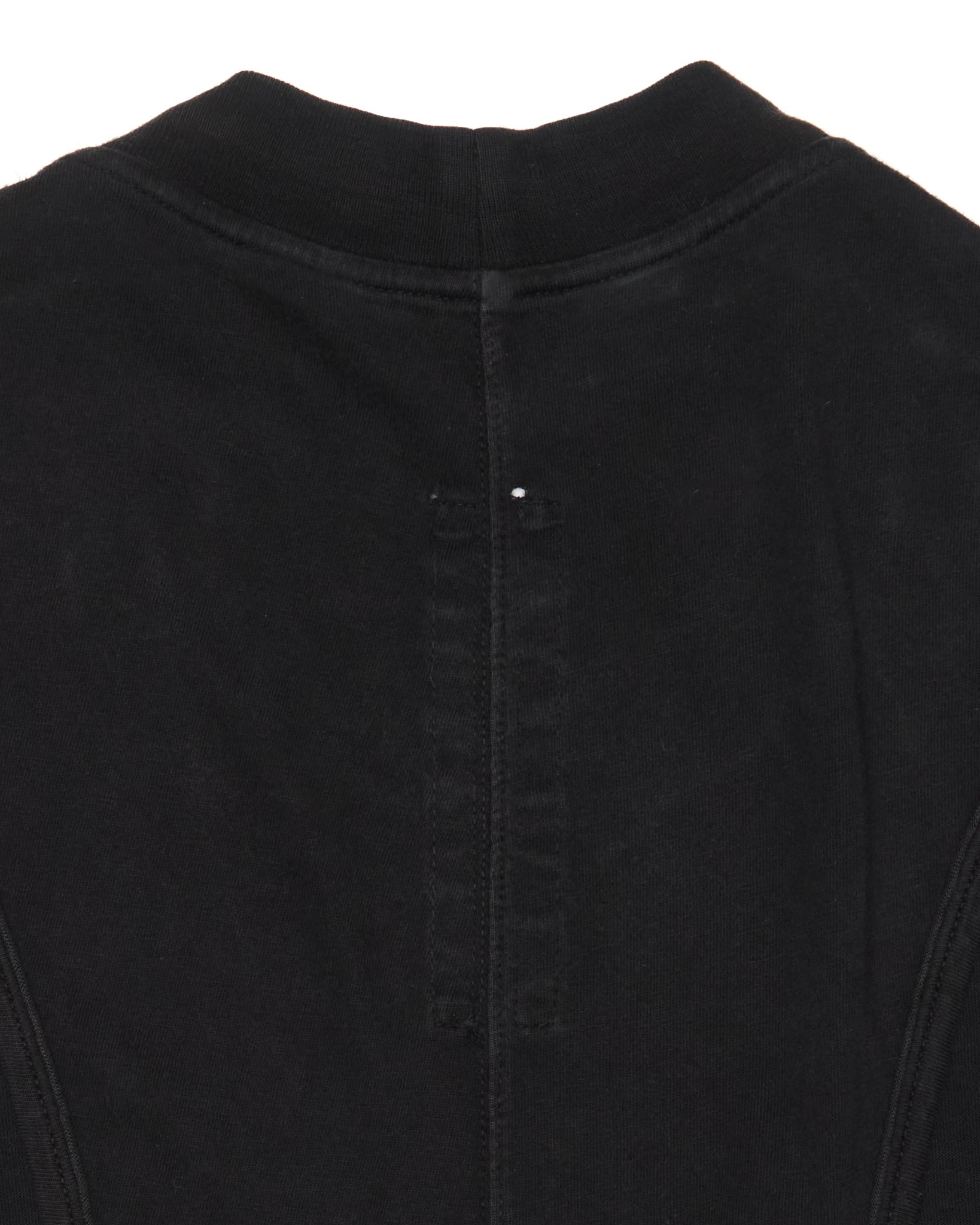 S/S21 Rick Owens DRKSHDW "PHLEGETHON" Black Long Tunic Tank