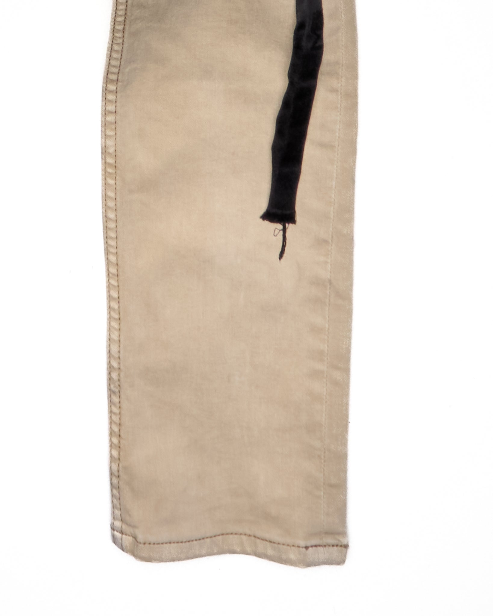 S/S22 Rick Owens DRKSHDW "FOGACHINE" MINERAL 'Tyrone Cut' Skinny Denim