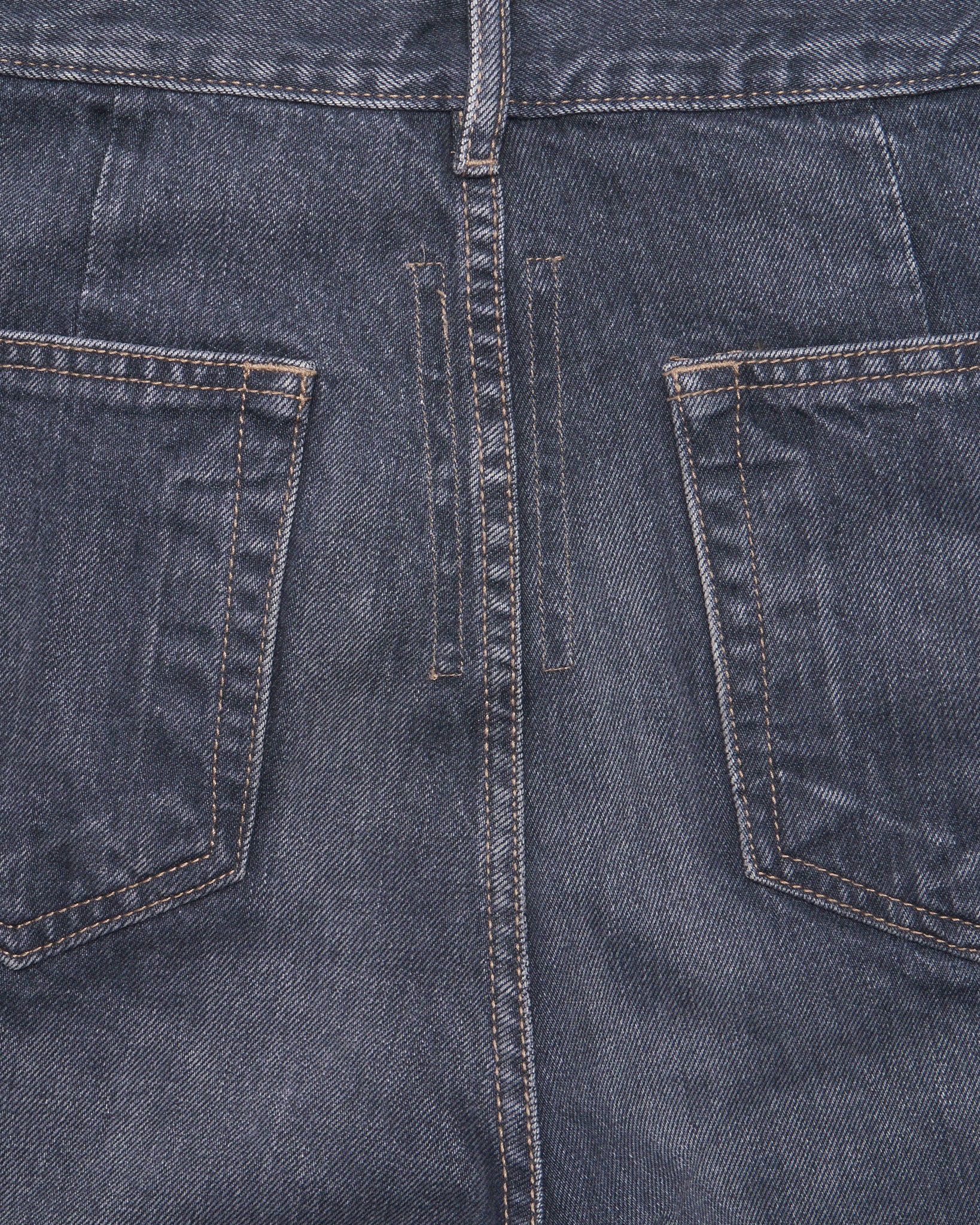 Rick Owens DRKSHDW Geth 13oz Stone Wash Grey Denim