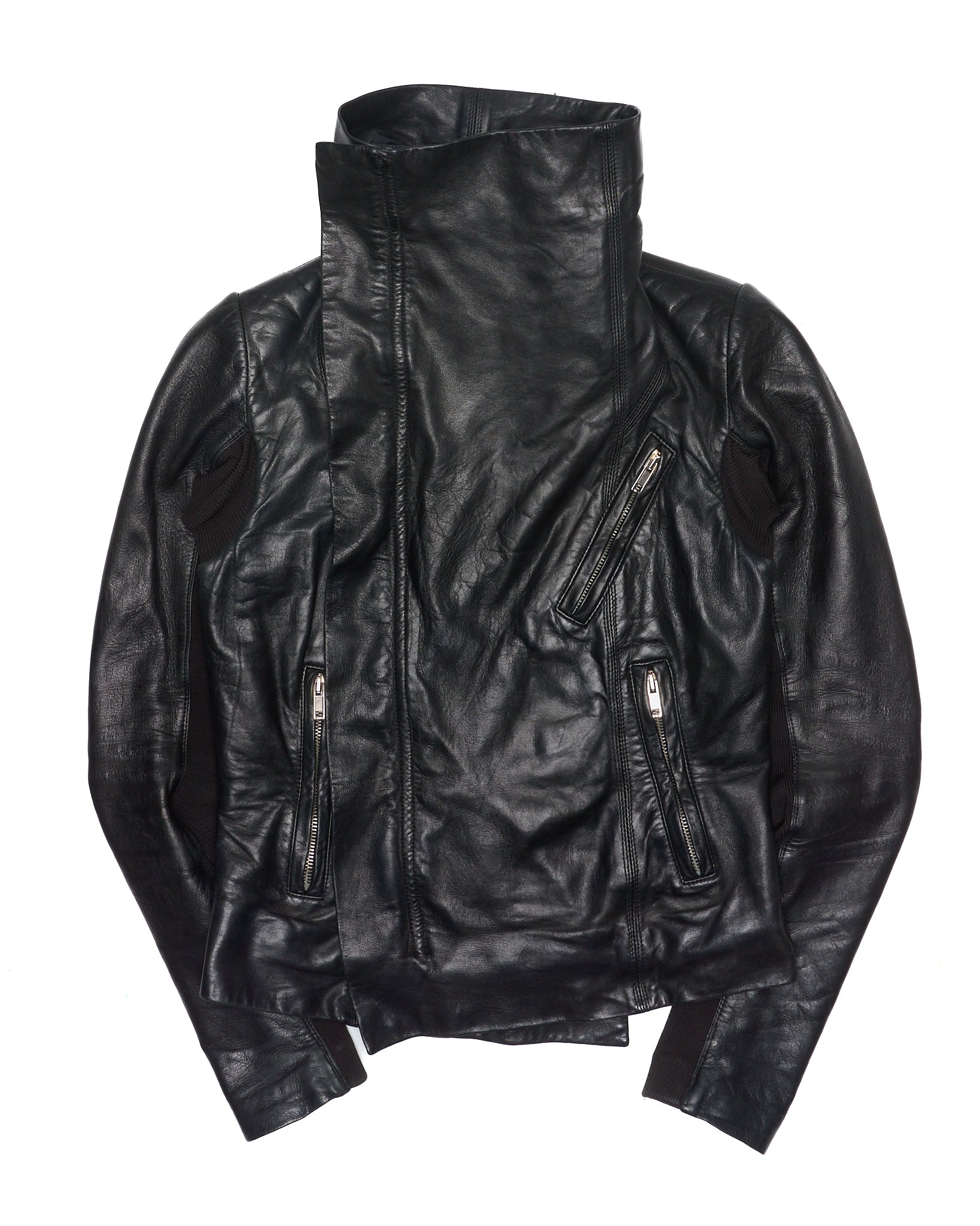 F/W12 Rick Owens Naska Biker Leather Jacket – Garment Service