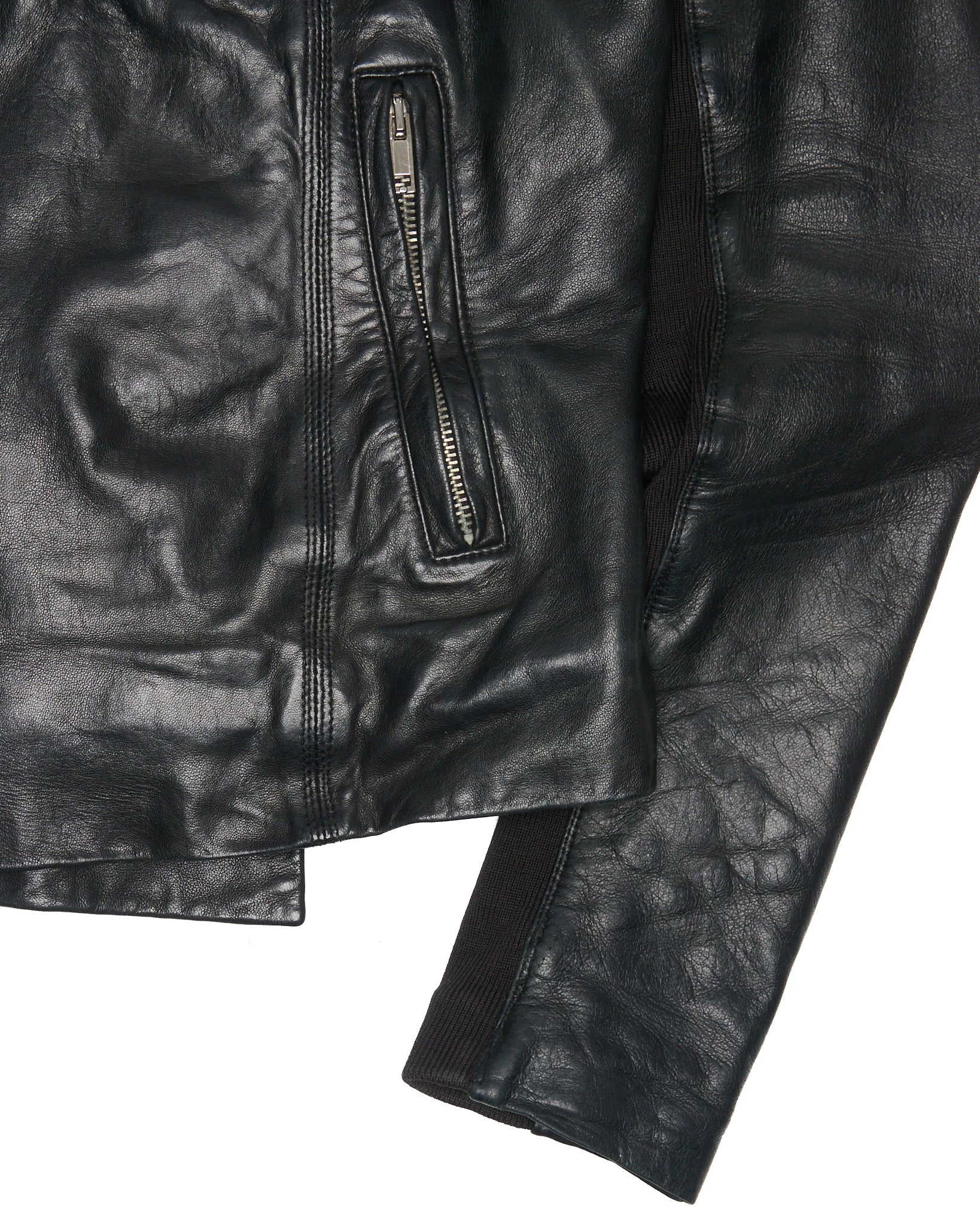F/W12 Rick Owens Naska Biker Leather Jacket