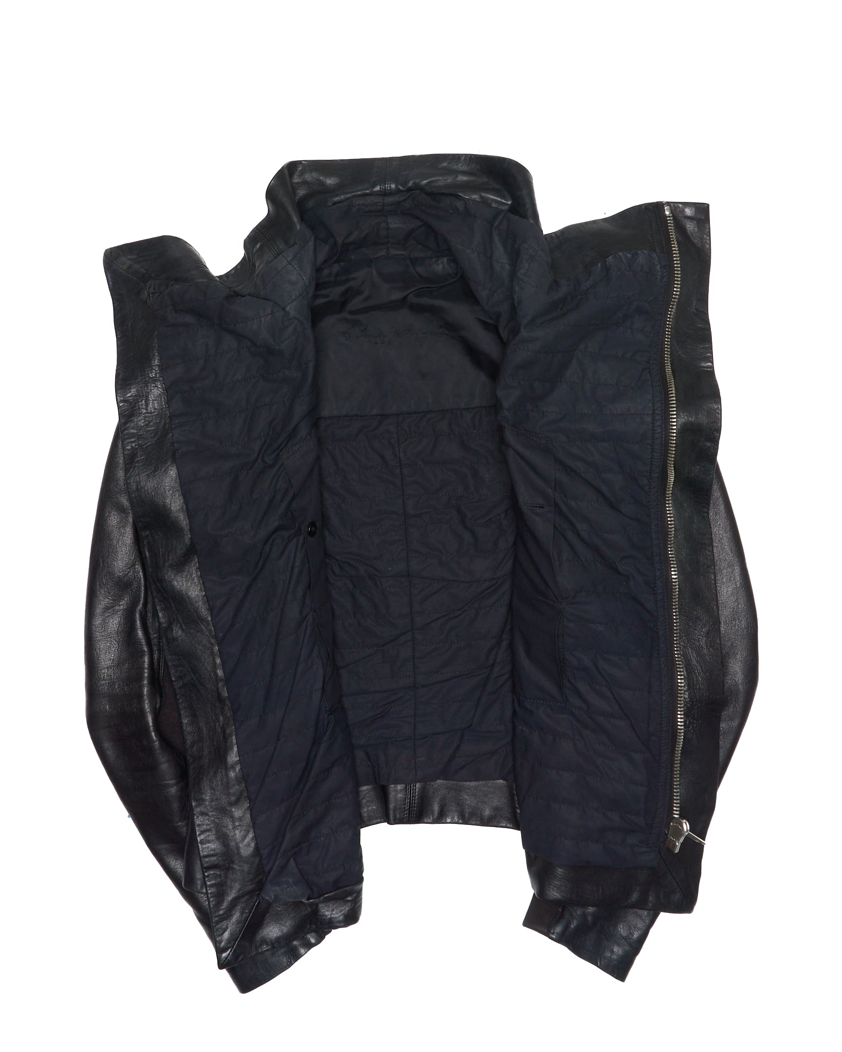 F/W12 Rick Owens Naska Biker Leather Jacket