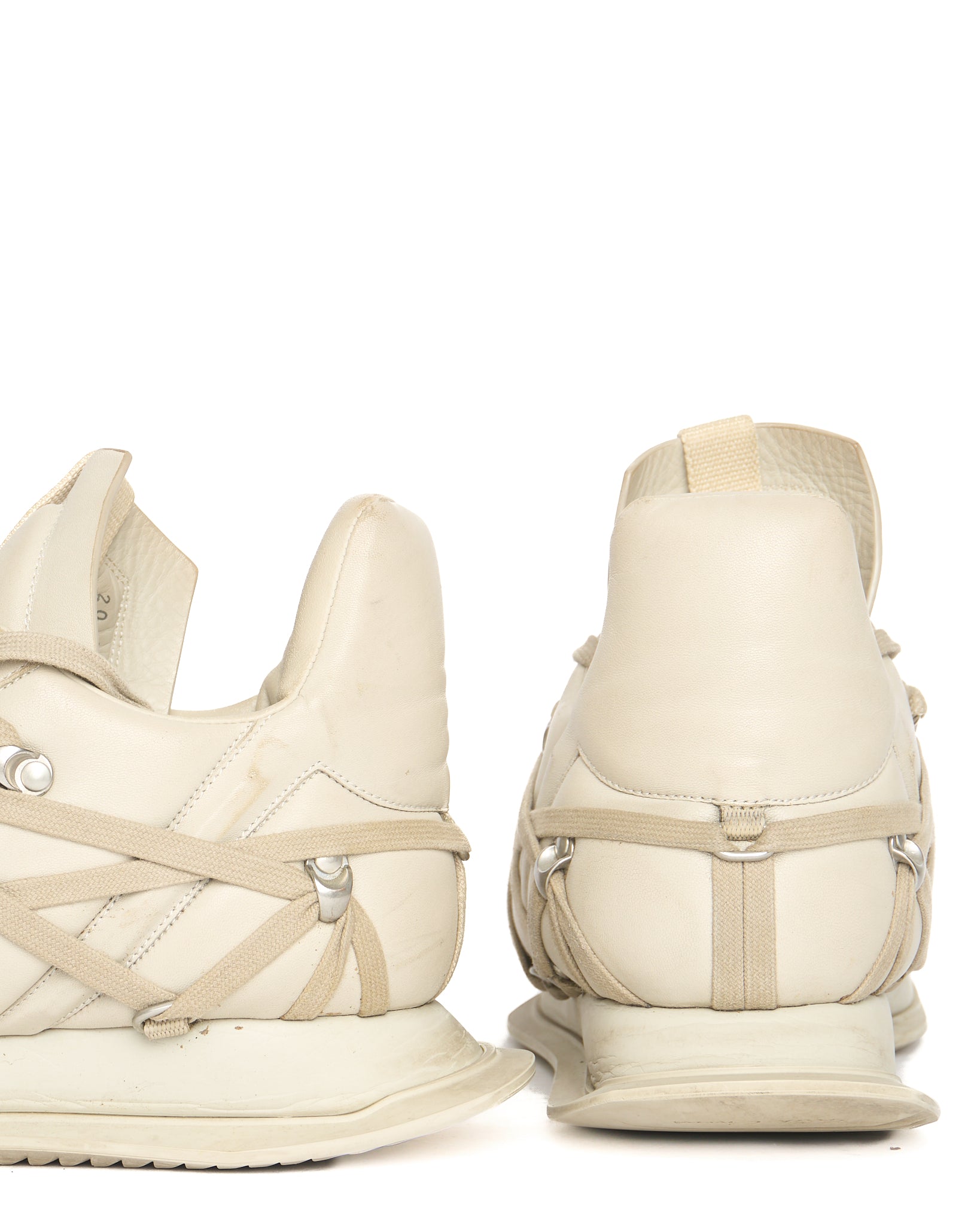 Rick Owens Off-White Maximal Runner Sneakers