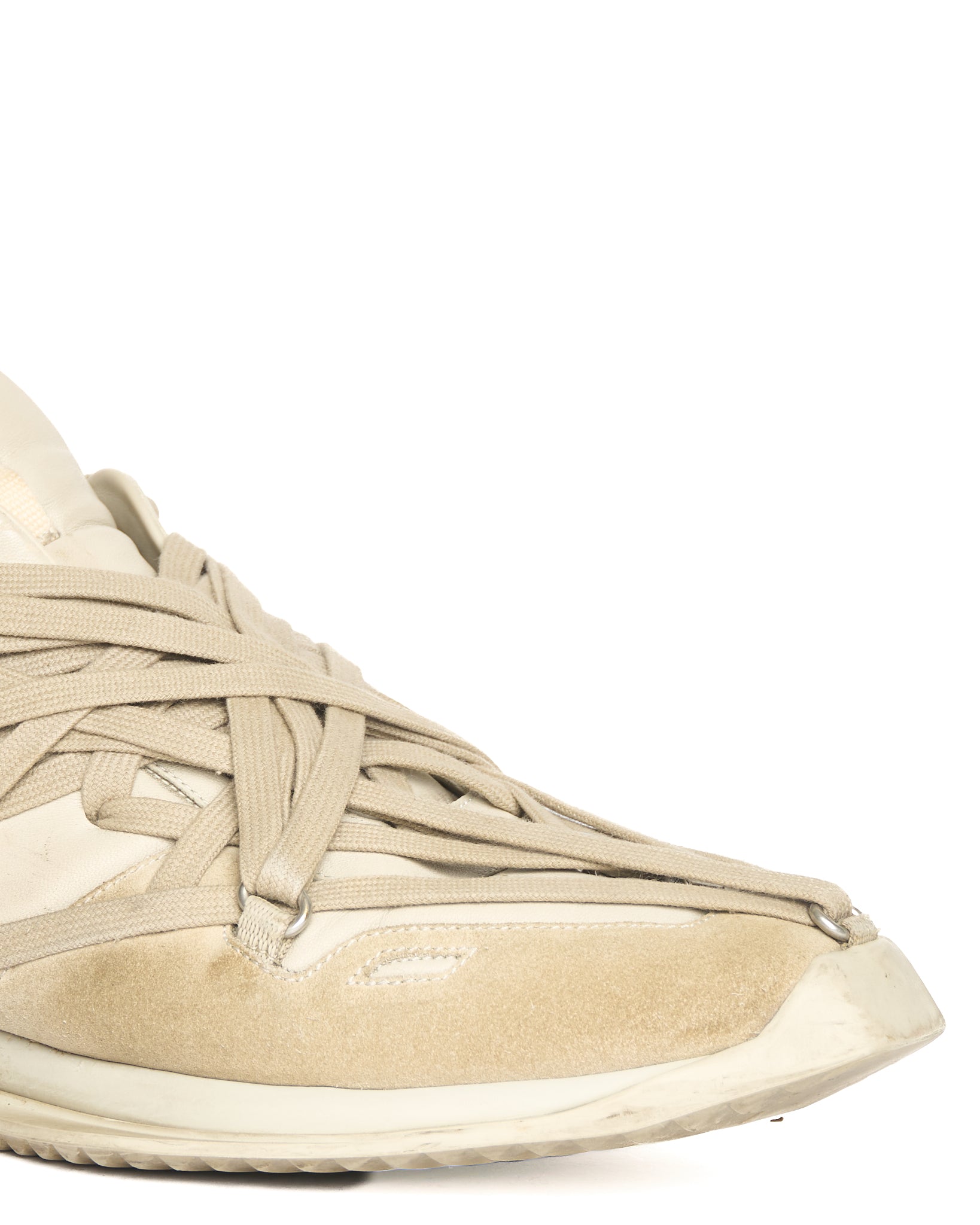 Rick Owens Off-White Maximal Runner Sneakers