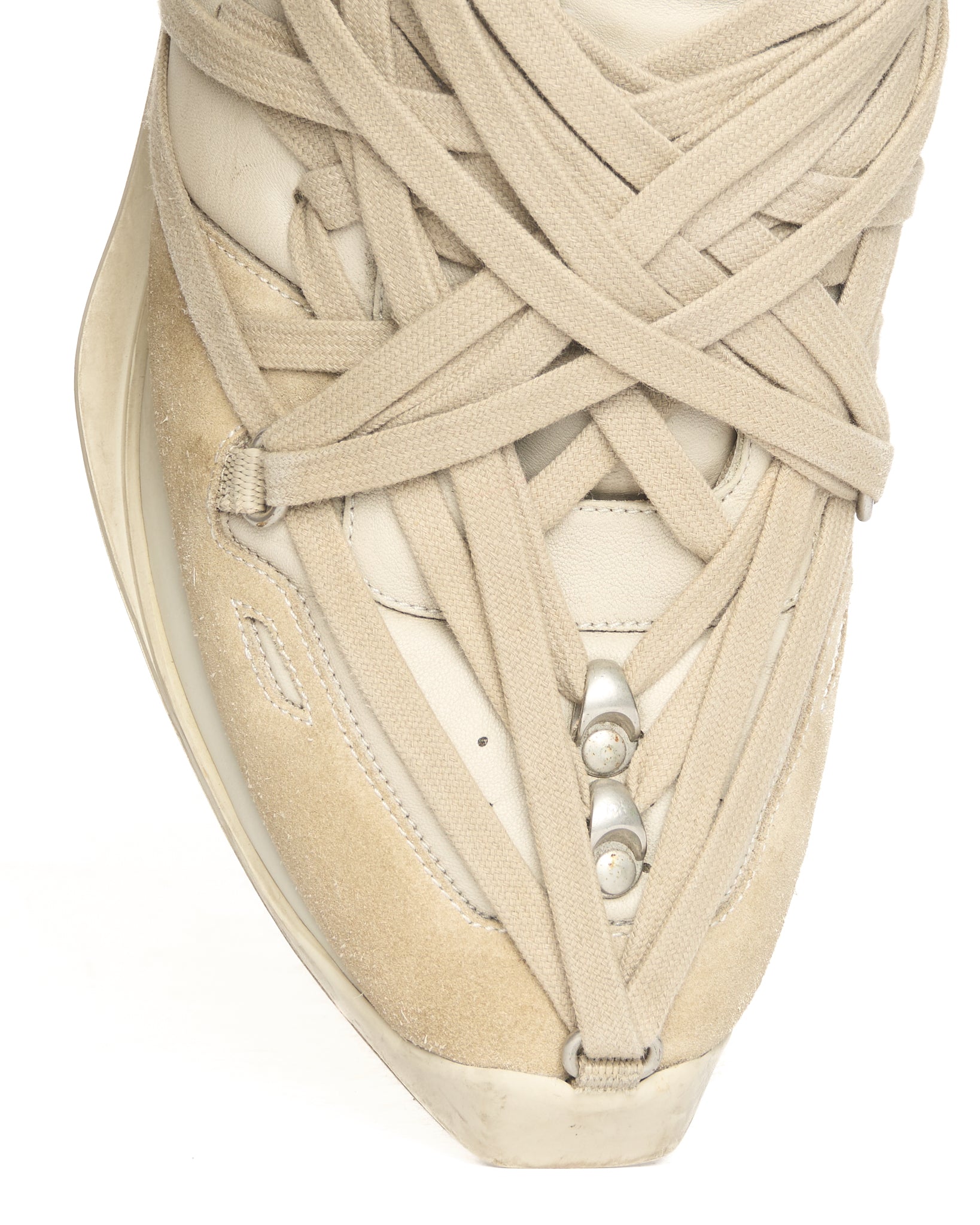 Rick Owens Off-White Maximal Runner Sneakers