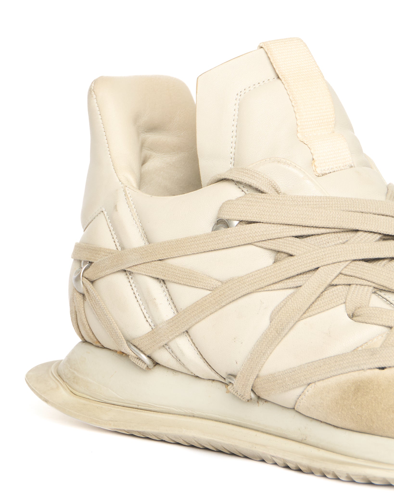 Rick Owens Off-White Maximal Runner Sneakers