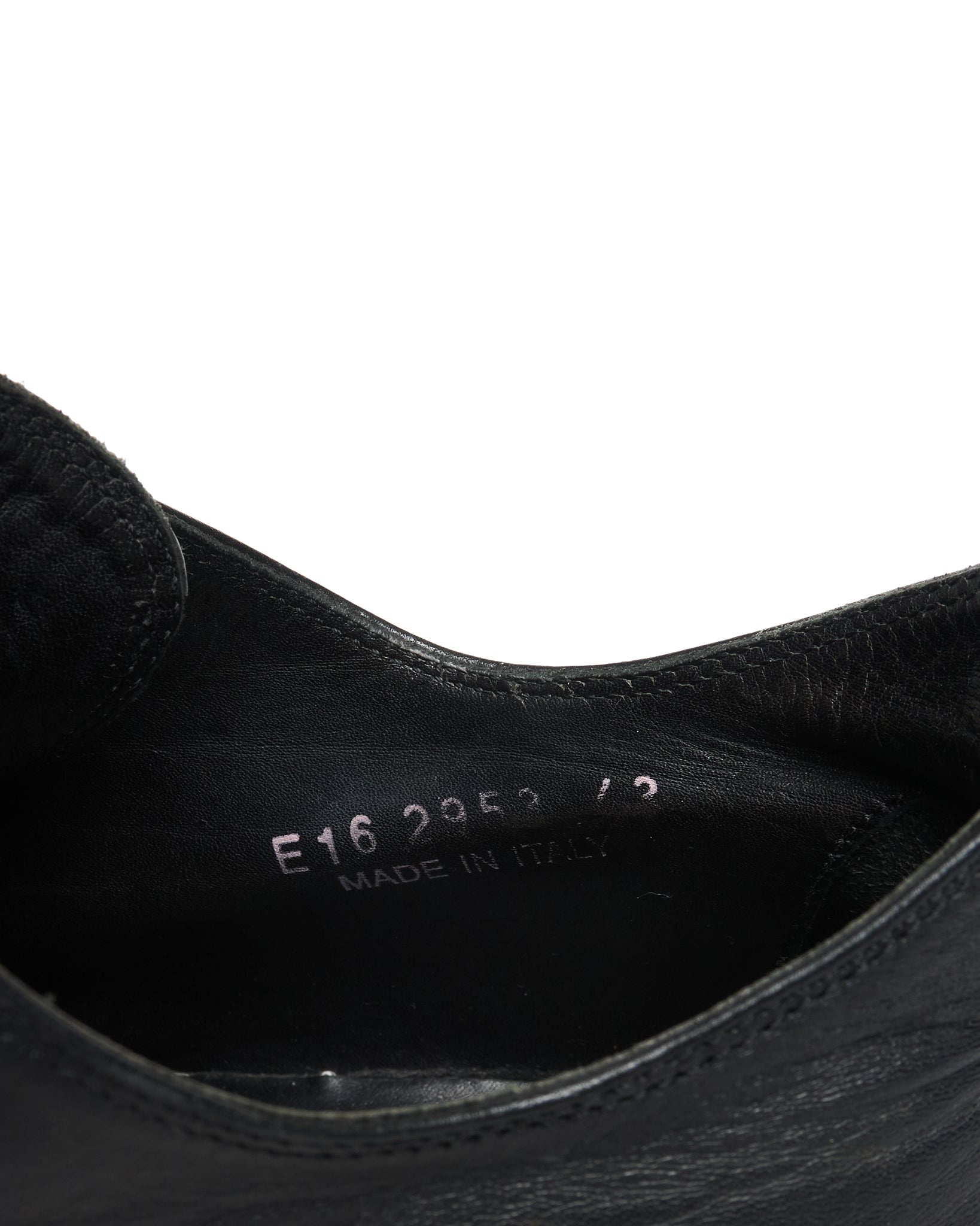 Rick Owens Ramones Low-Top Calf Leather Sneakers