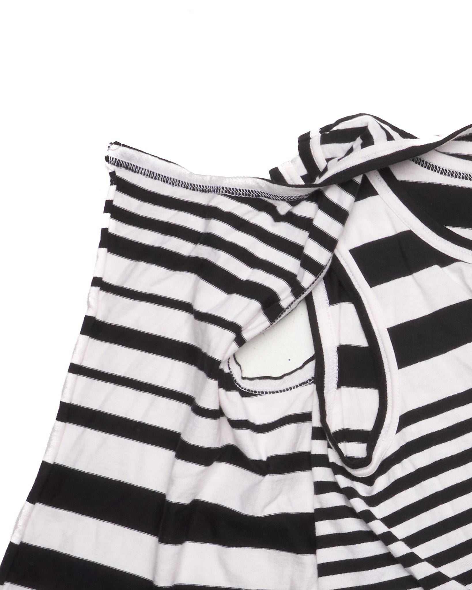S/S03 Comme Des Garçons Double Layered Deconstructed Sleeveless Tee