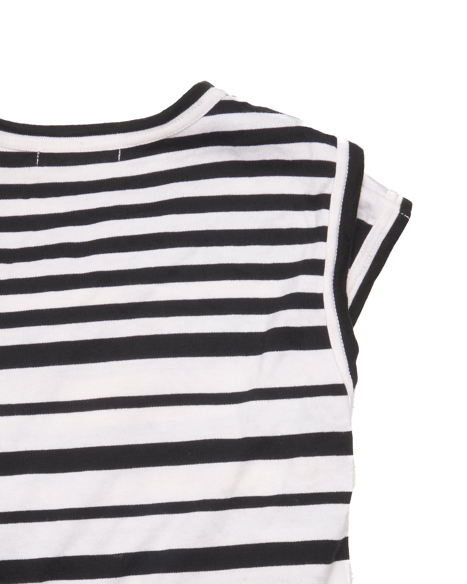 S/S03 Comme Des Garçons Double Layered Deconstructed Sleeveless Tee