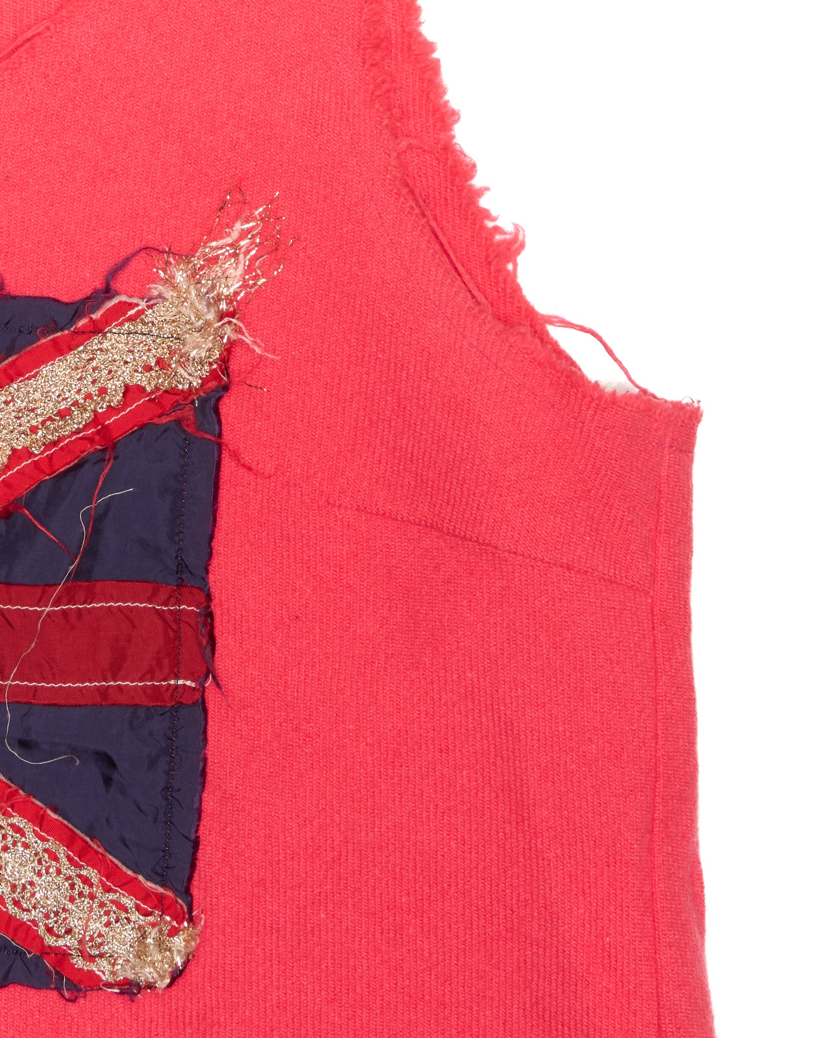 S/S03 tricot COMME des GARÇONS Union Jack Sleeveless Tee