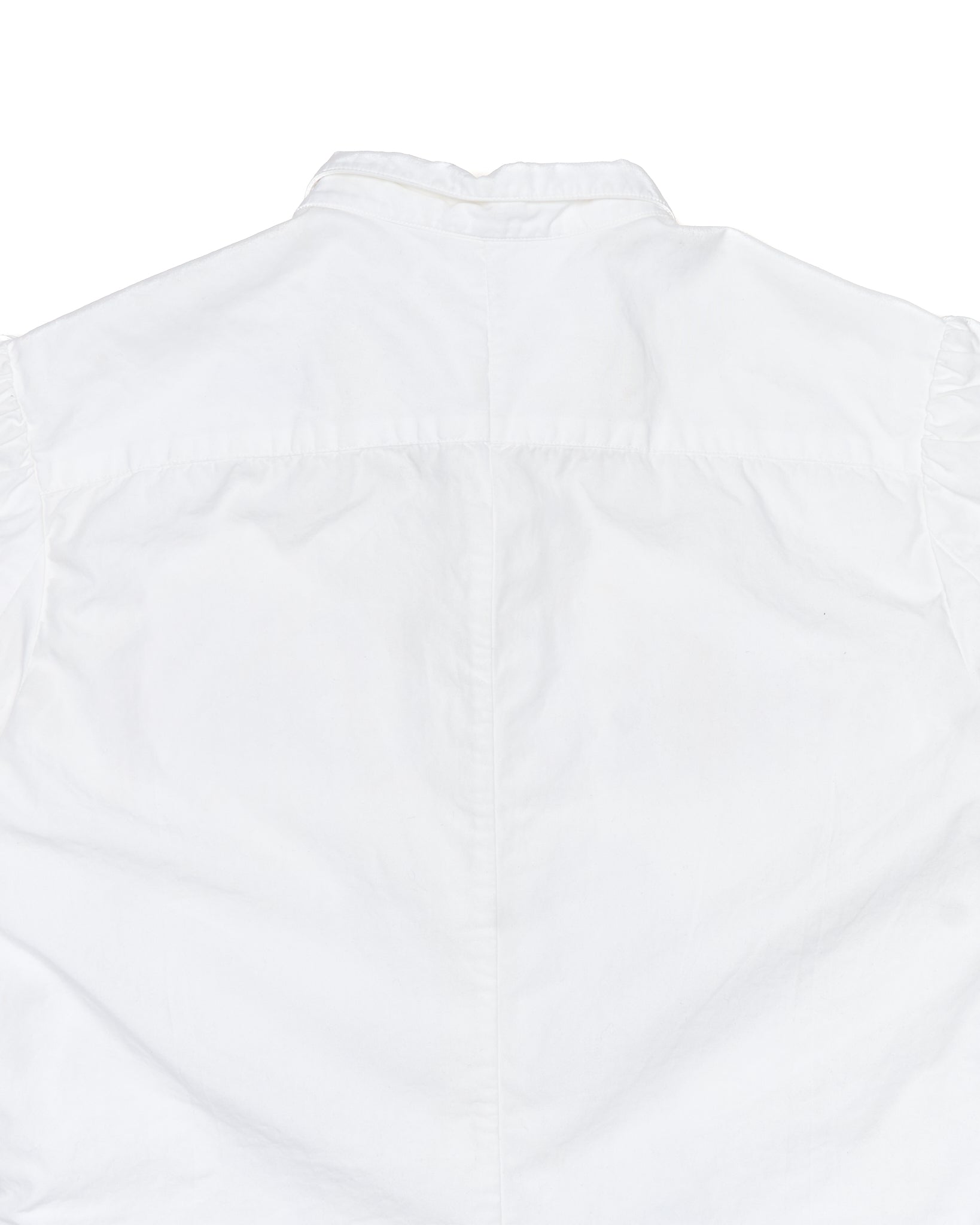 S/S06 Junya Watanabe Mesh Panel 'HELLBLOOD' Graphic Button Up Tee