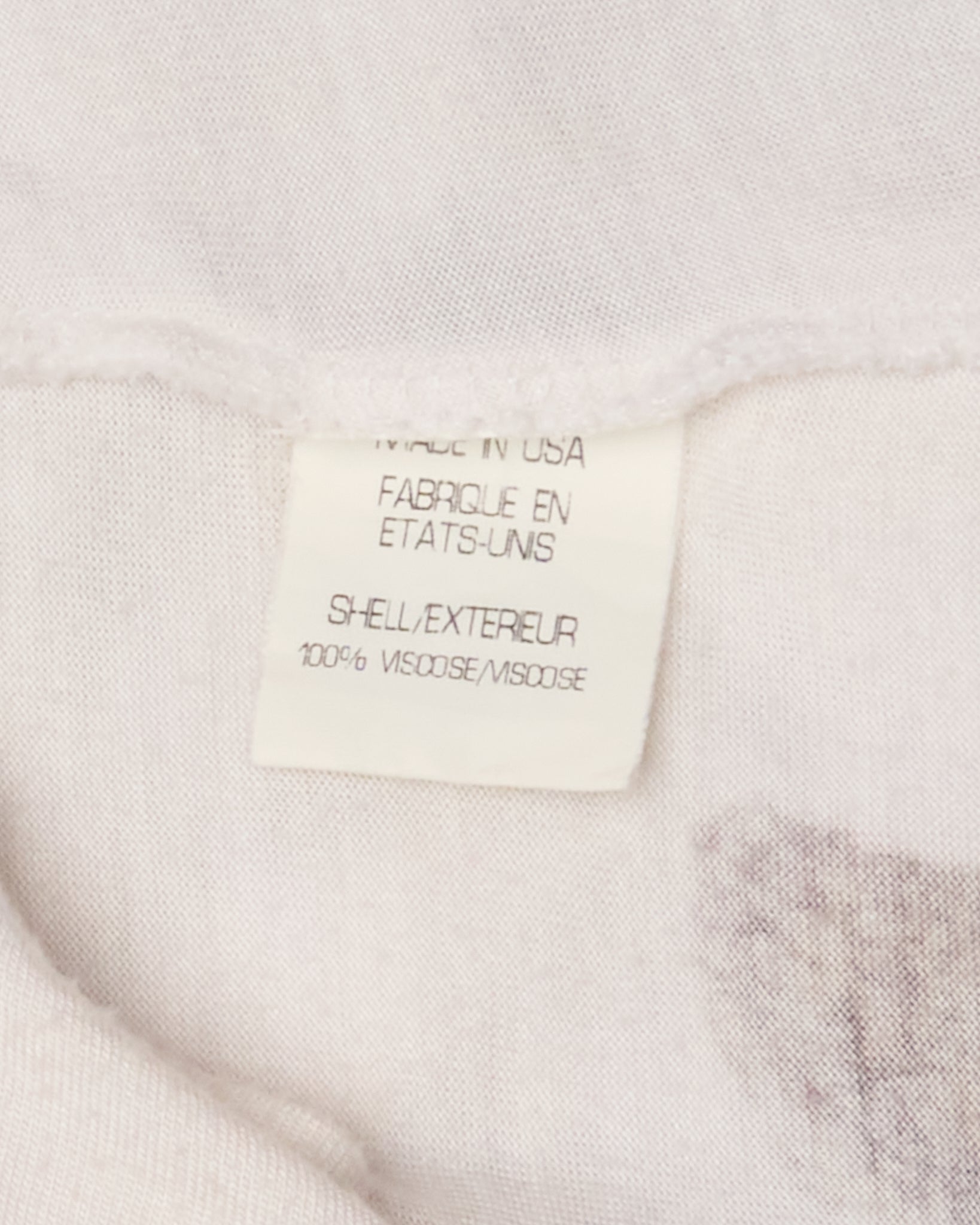 S/S11 Helmut Lang Ink Print Sheer Shirt