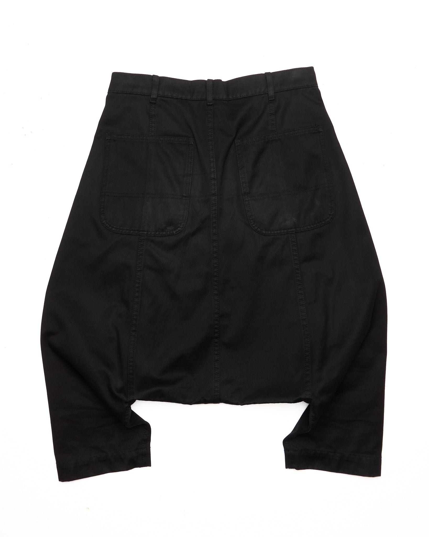 S/S13 COMME des GARCONS BLACK Drop-Crotch Trousers
