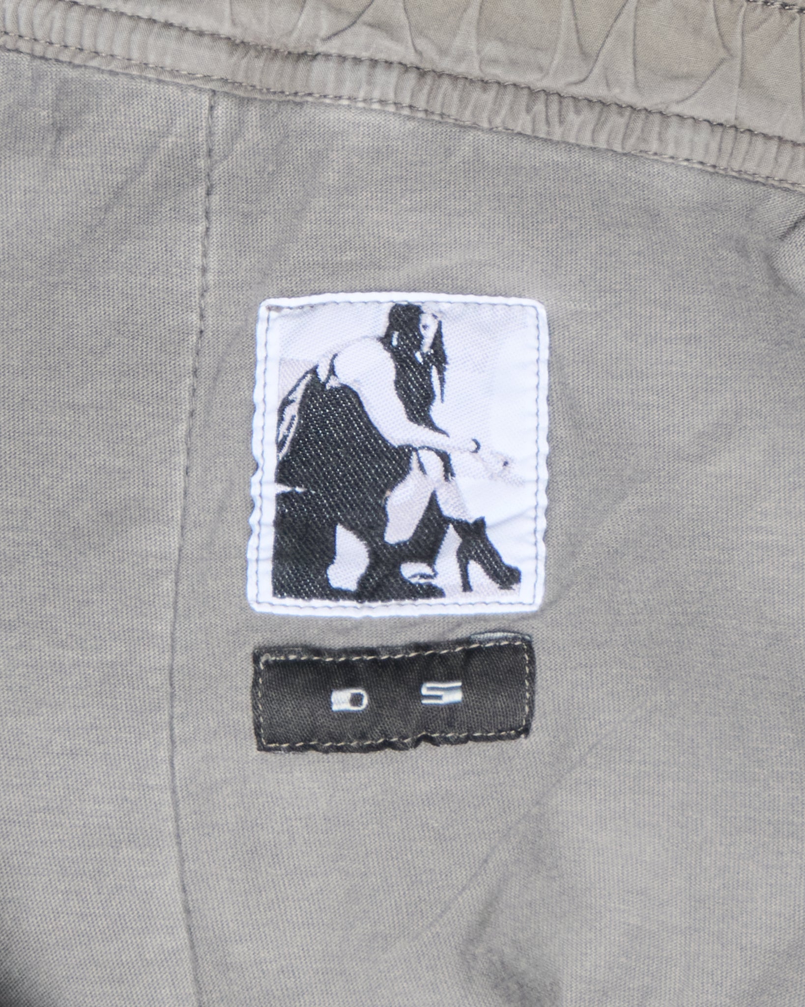 S/S14 Rick Owens DRKSHDW ‘VICIOUS’ Delft Drop Crotch Shorts