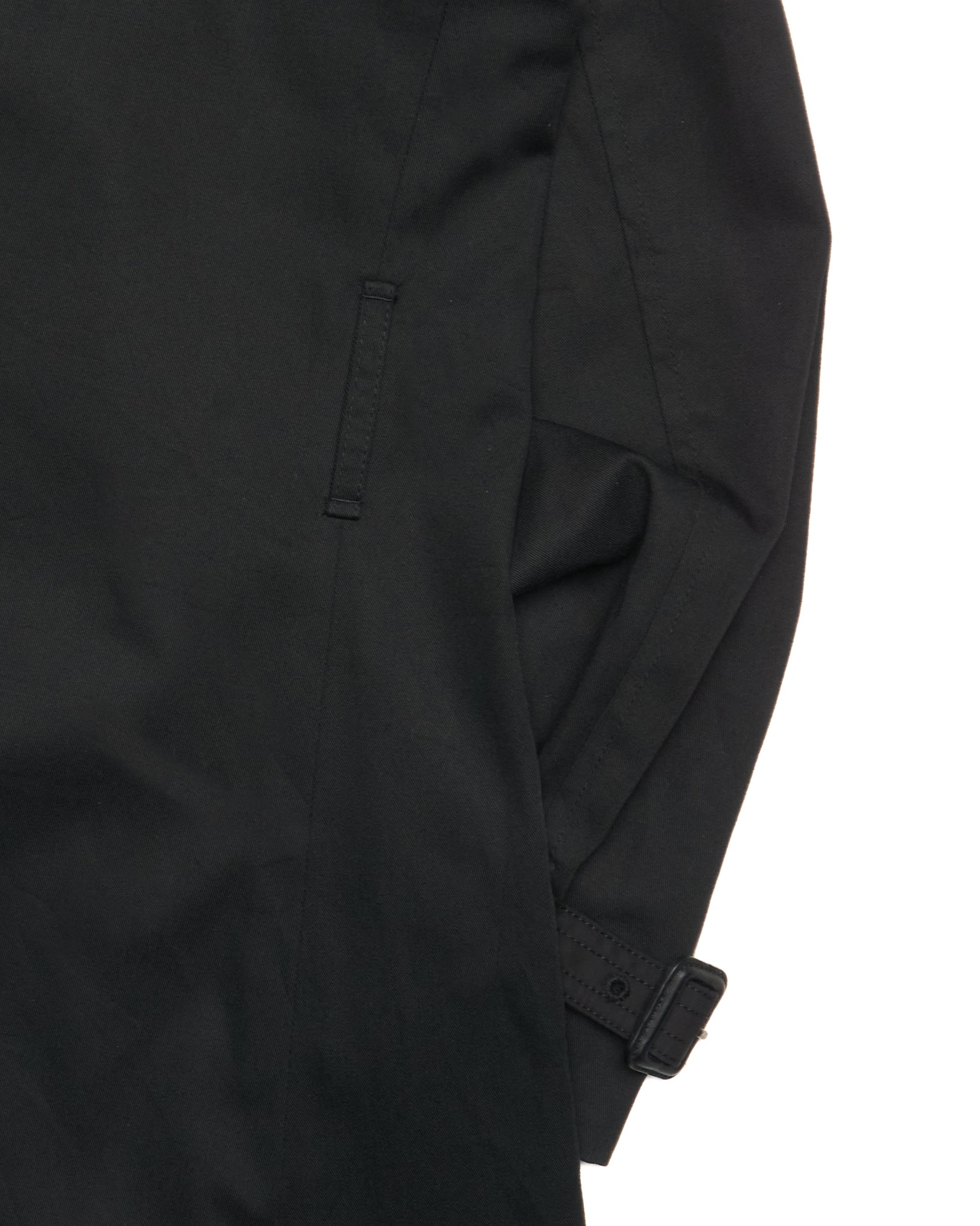 S/S14 Saint Laurent Paris by Hedi Slimane Black Classic Trench Coat