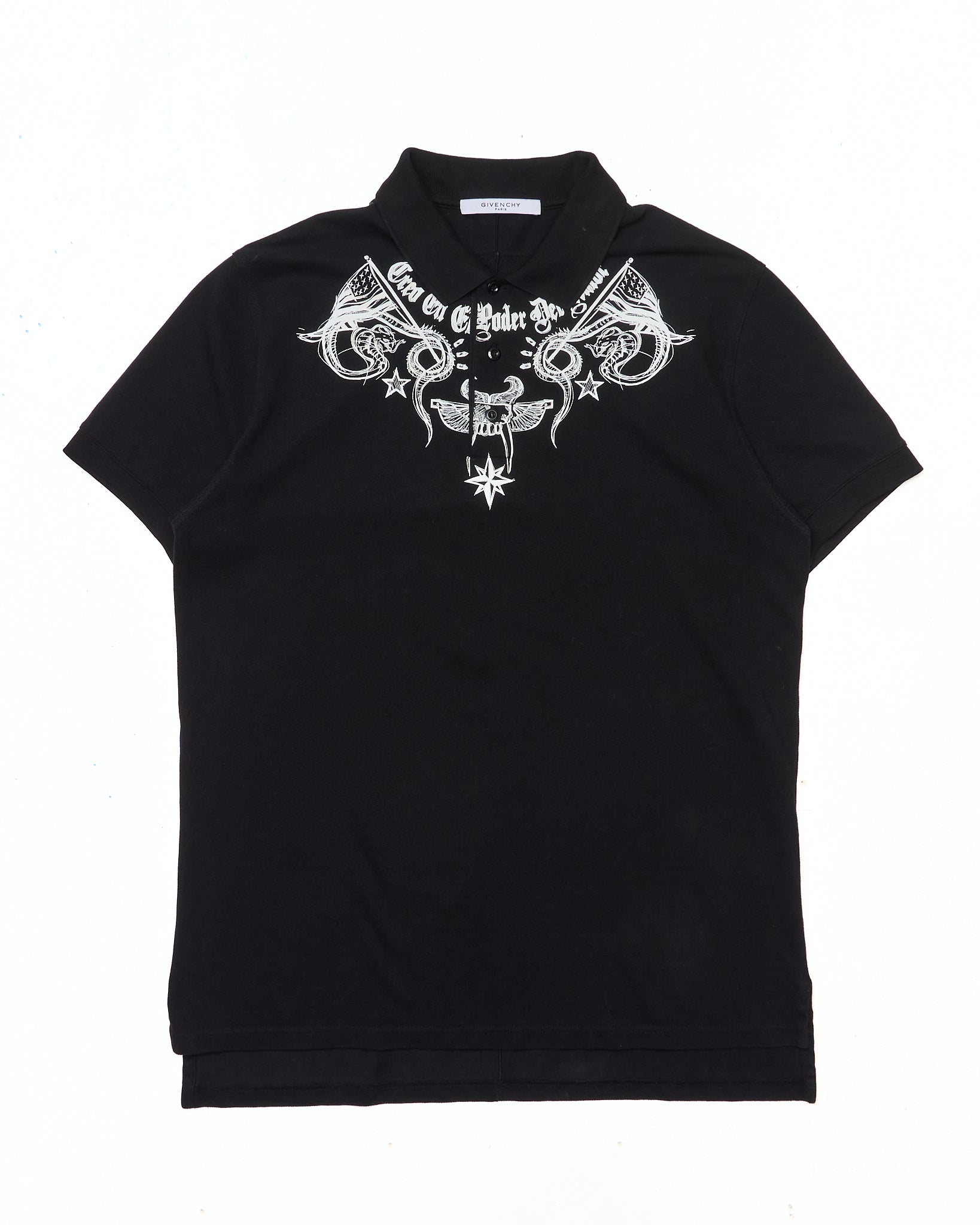 S/S17 Givenchy "Poder Del Amor" Graphic Polo