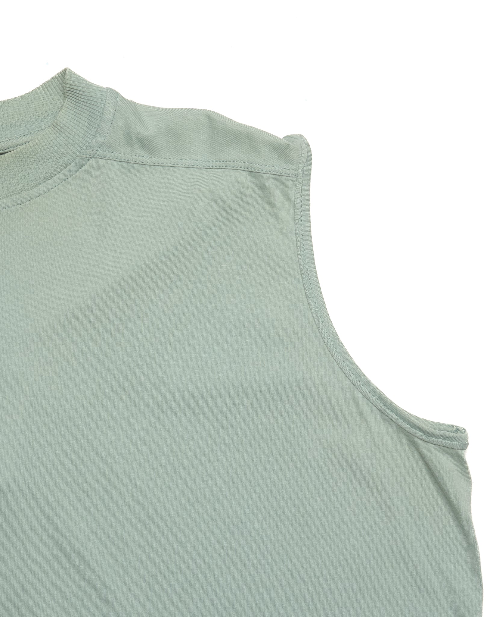 S/S17 Rick Owens DRKSHDW "Walrus" Marine Sleeveless Tee