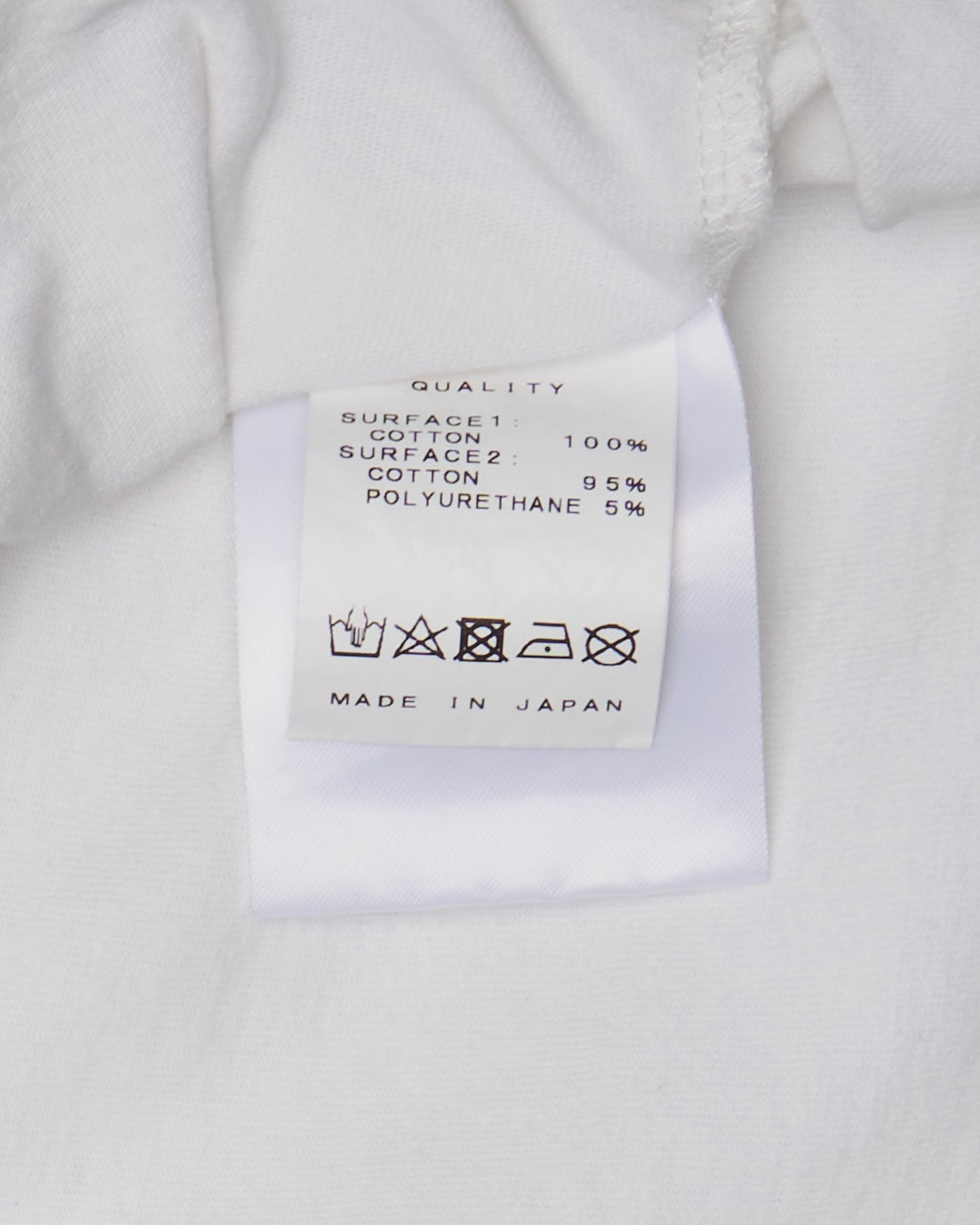 S/S19 Julius_7 "MMXIX_7 BEELZEBUB;" White Graphic Raglan T-shirt