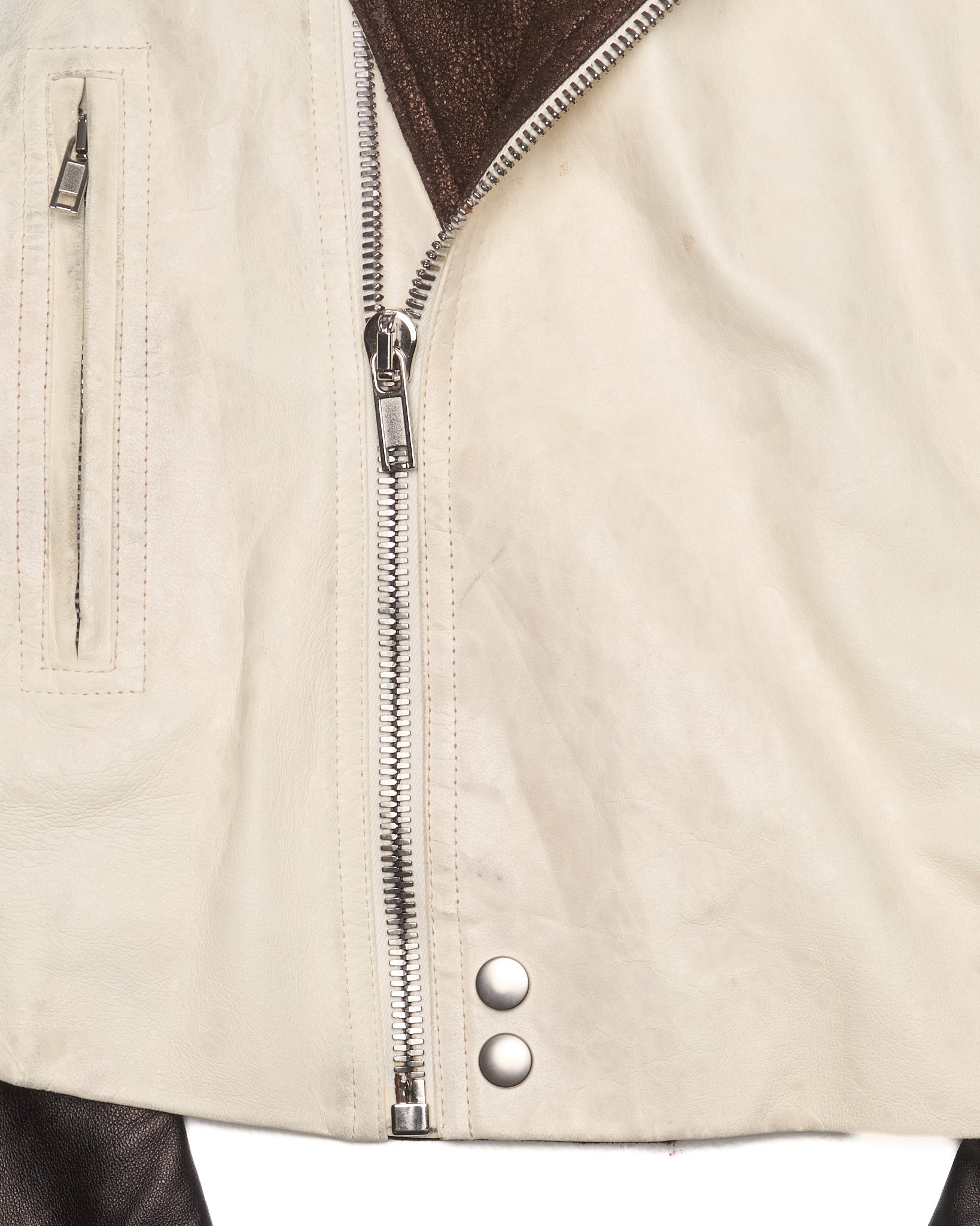 S/S20 Rick Owens"TECUATL" Dracubiker Leather Jacket