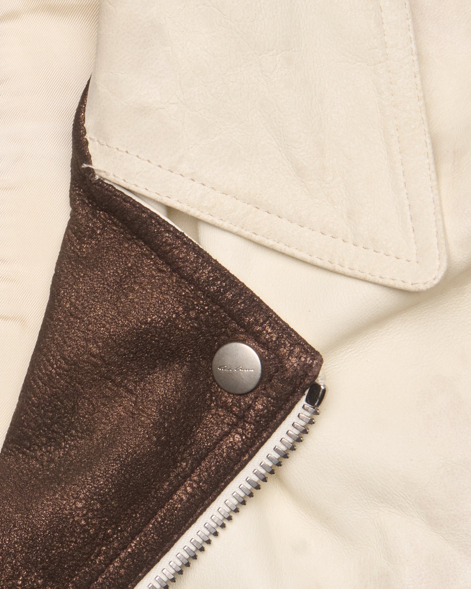 S/S20 Rick Owens"TECUATL" Dracubiker Leather Jacket