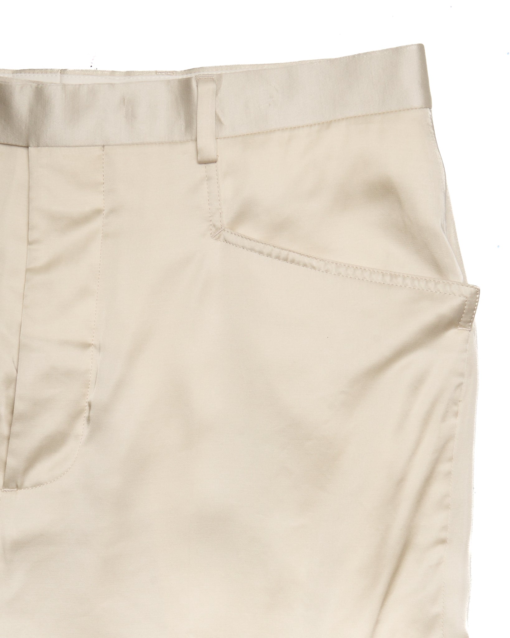 S/S21 Rick Owens “PHLEGETHON” Silk Dress Pants