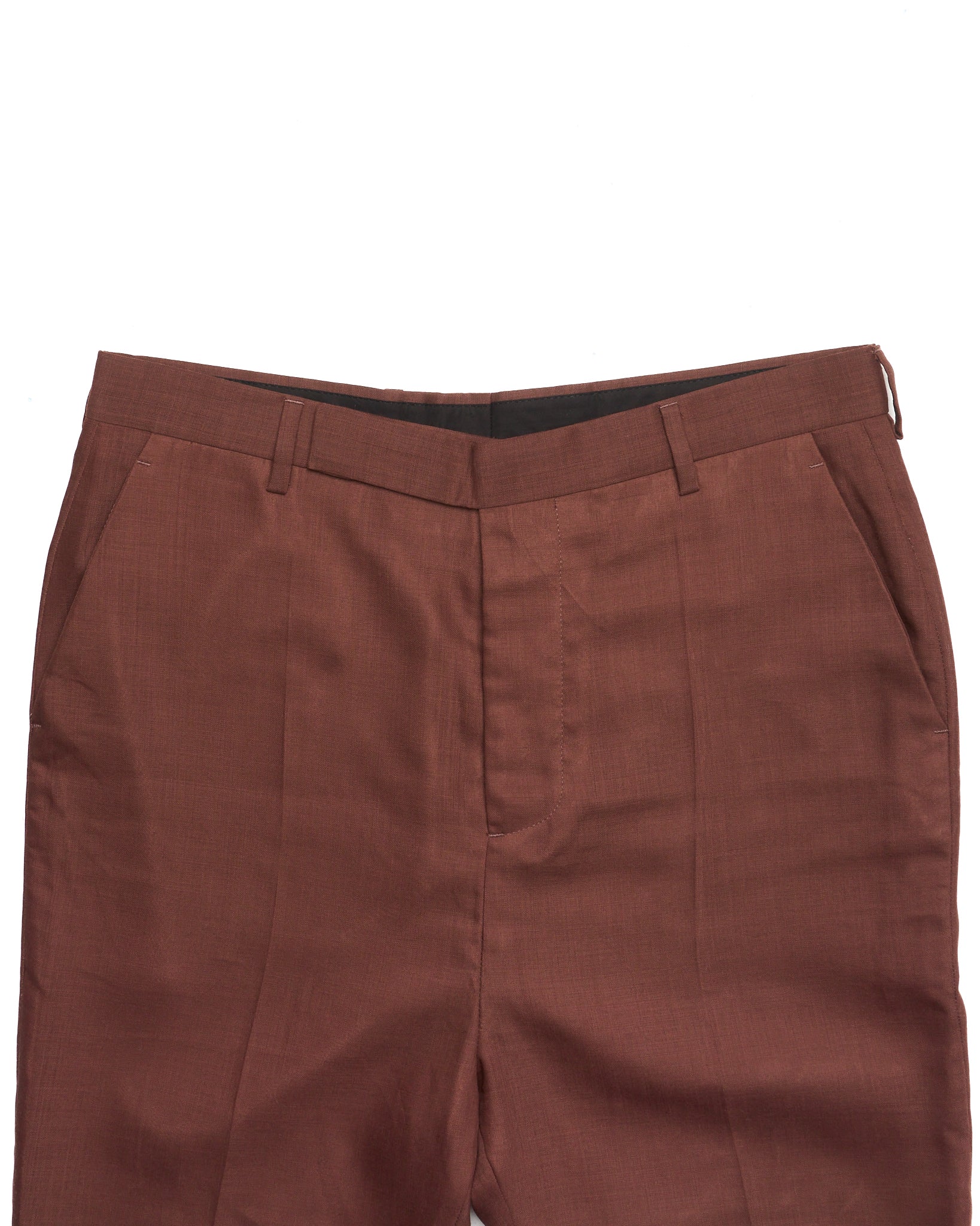 S/S21 Rick Owens “PHLEGETHON” Linen Dress Pants