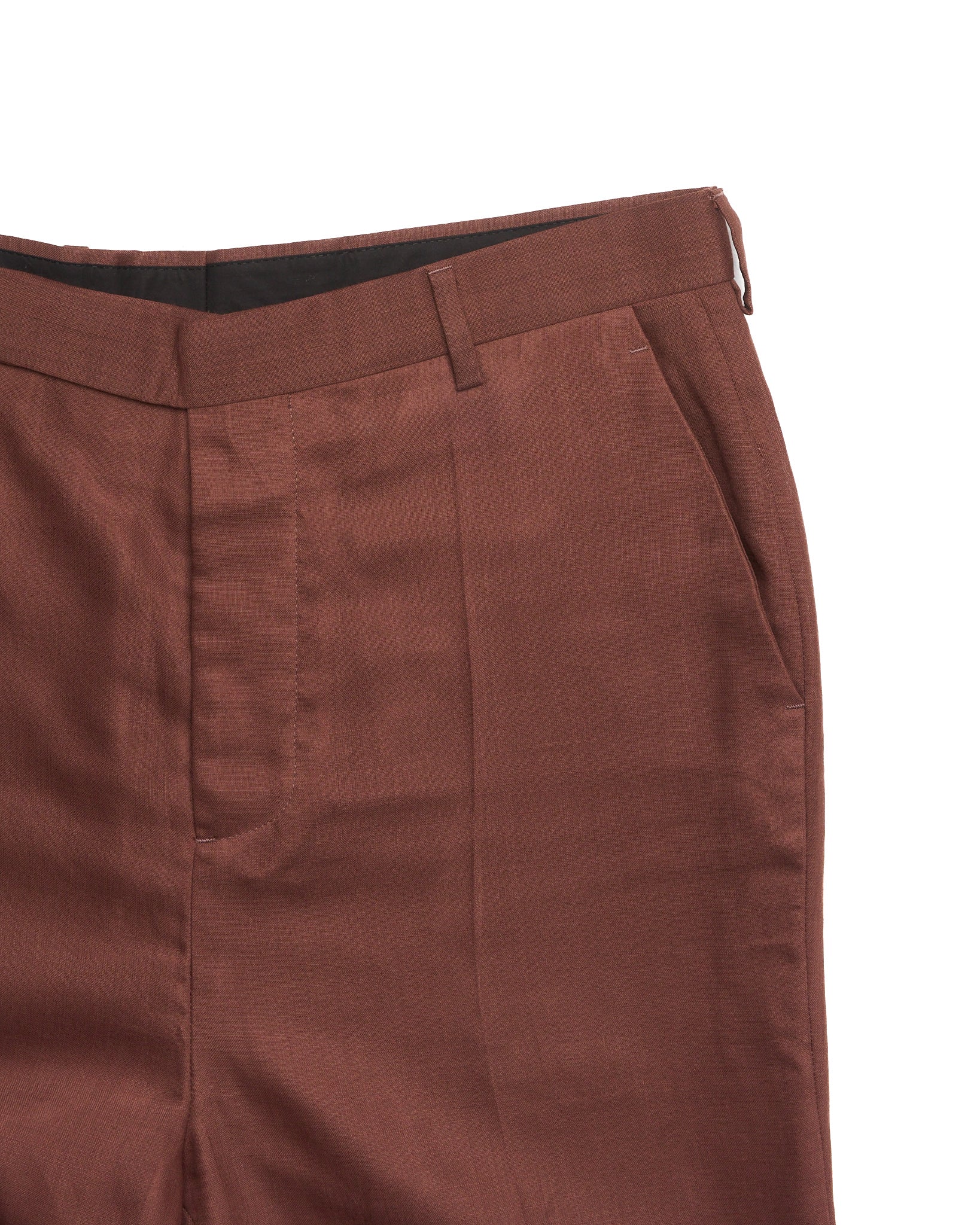 S/S21 Rick Owens “PHLEGETHON” Linen Dress Pants