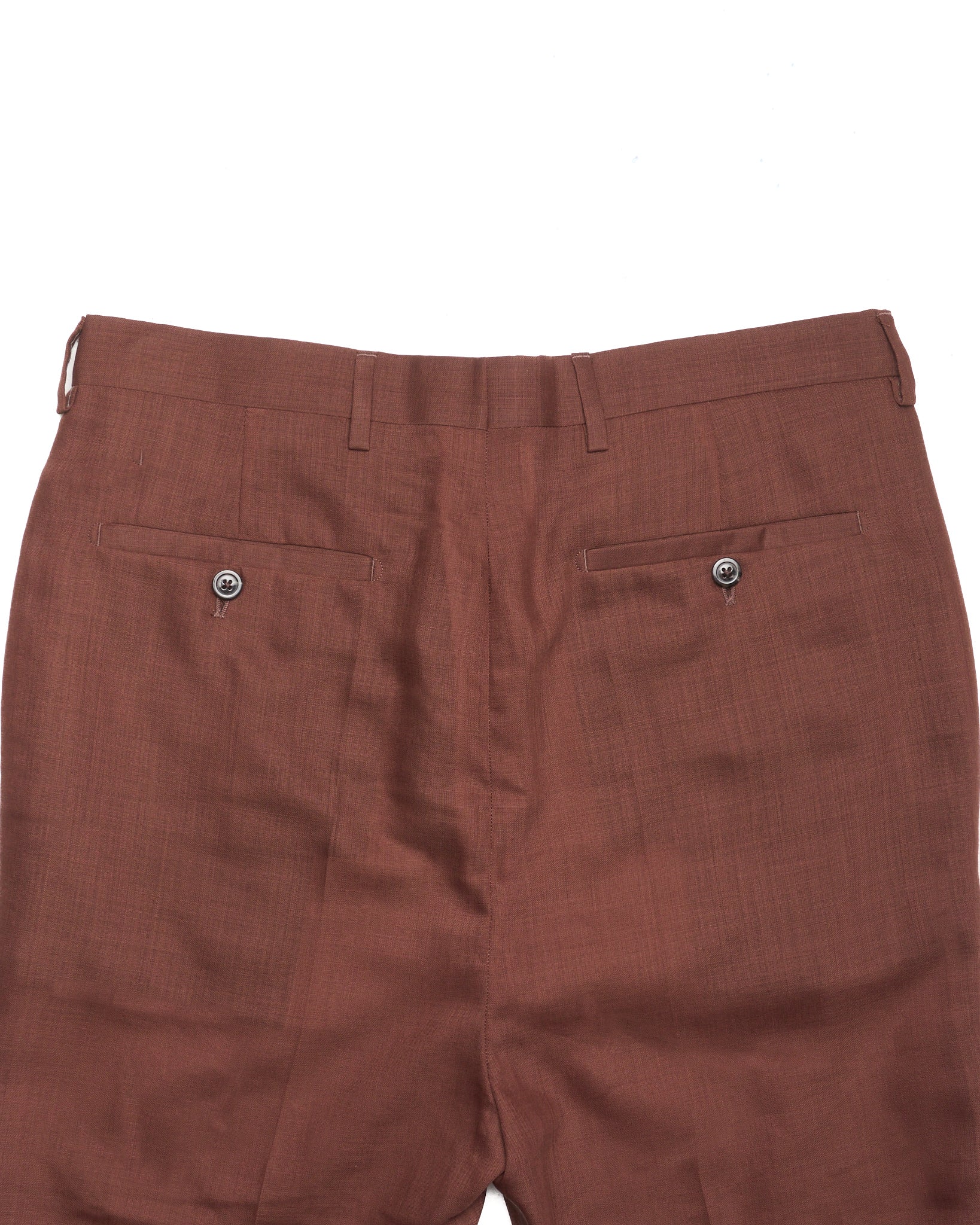 S/S21 Rick Owens “PHLEGETHON” Linen Dress Pants