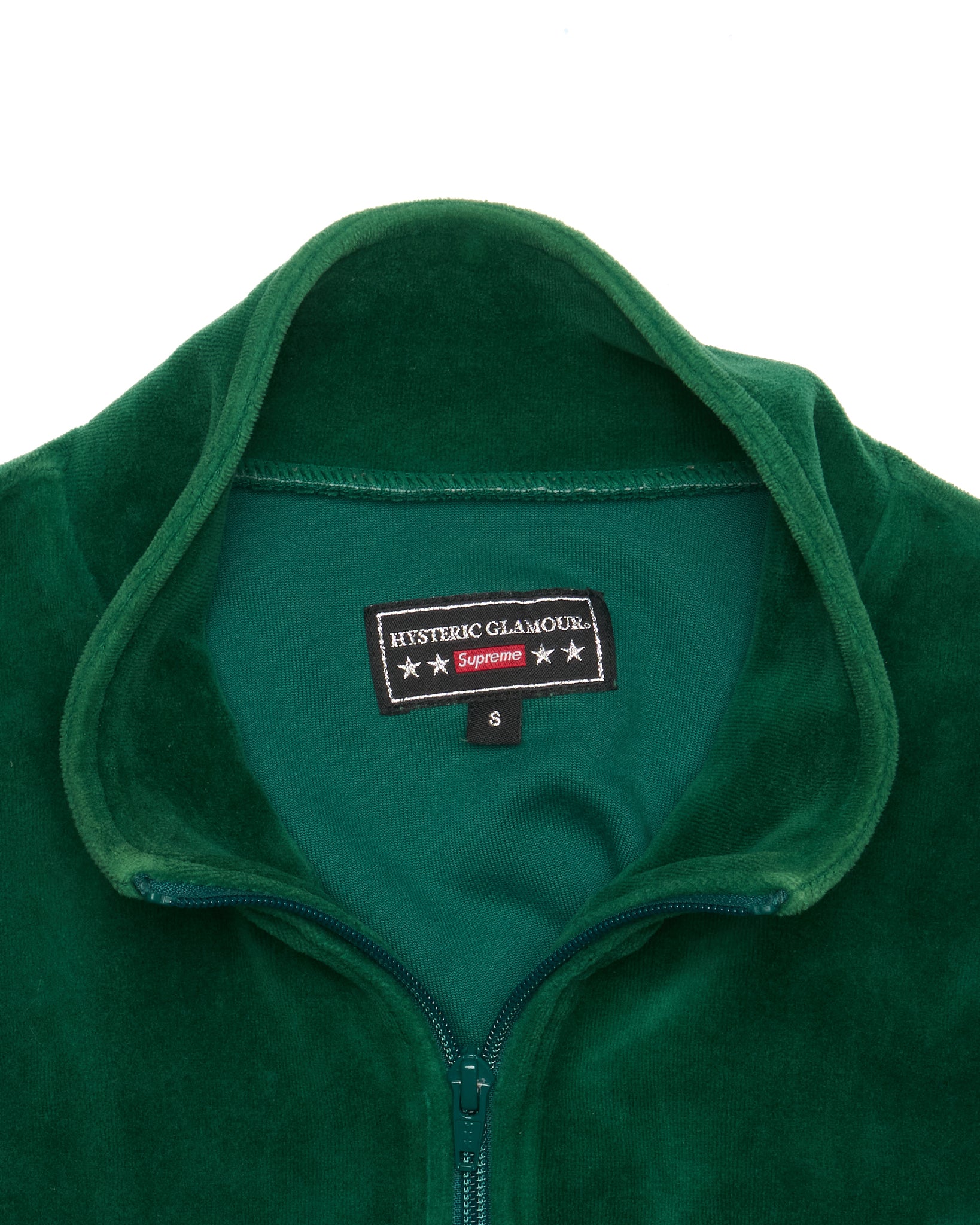 S/S21 Supreme x Hysteric Glamour Velour Track Jacket