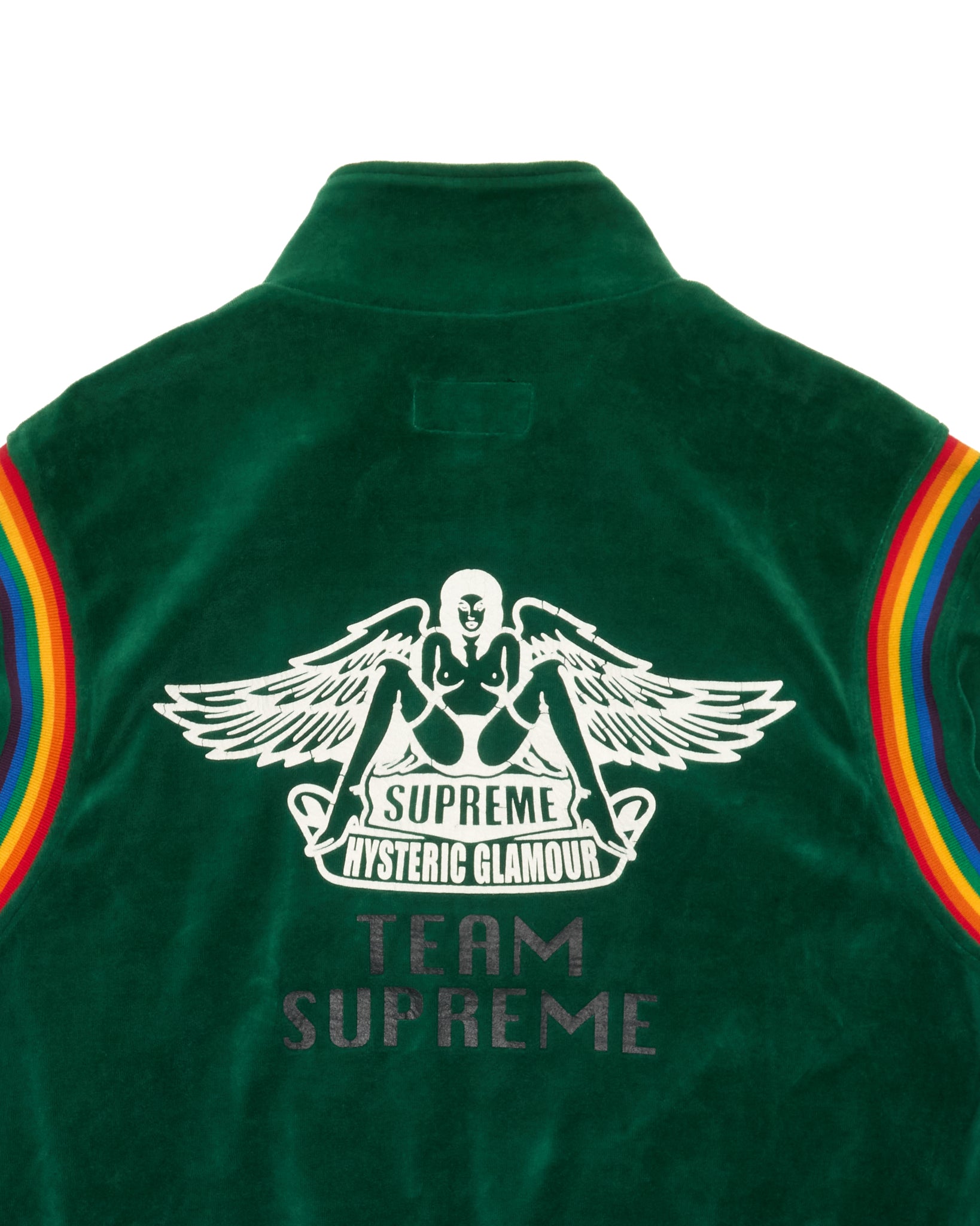 S/S21 Supreme x Hysteric Glamour Velour Track Jacket
